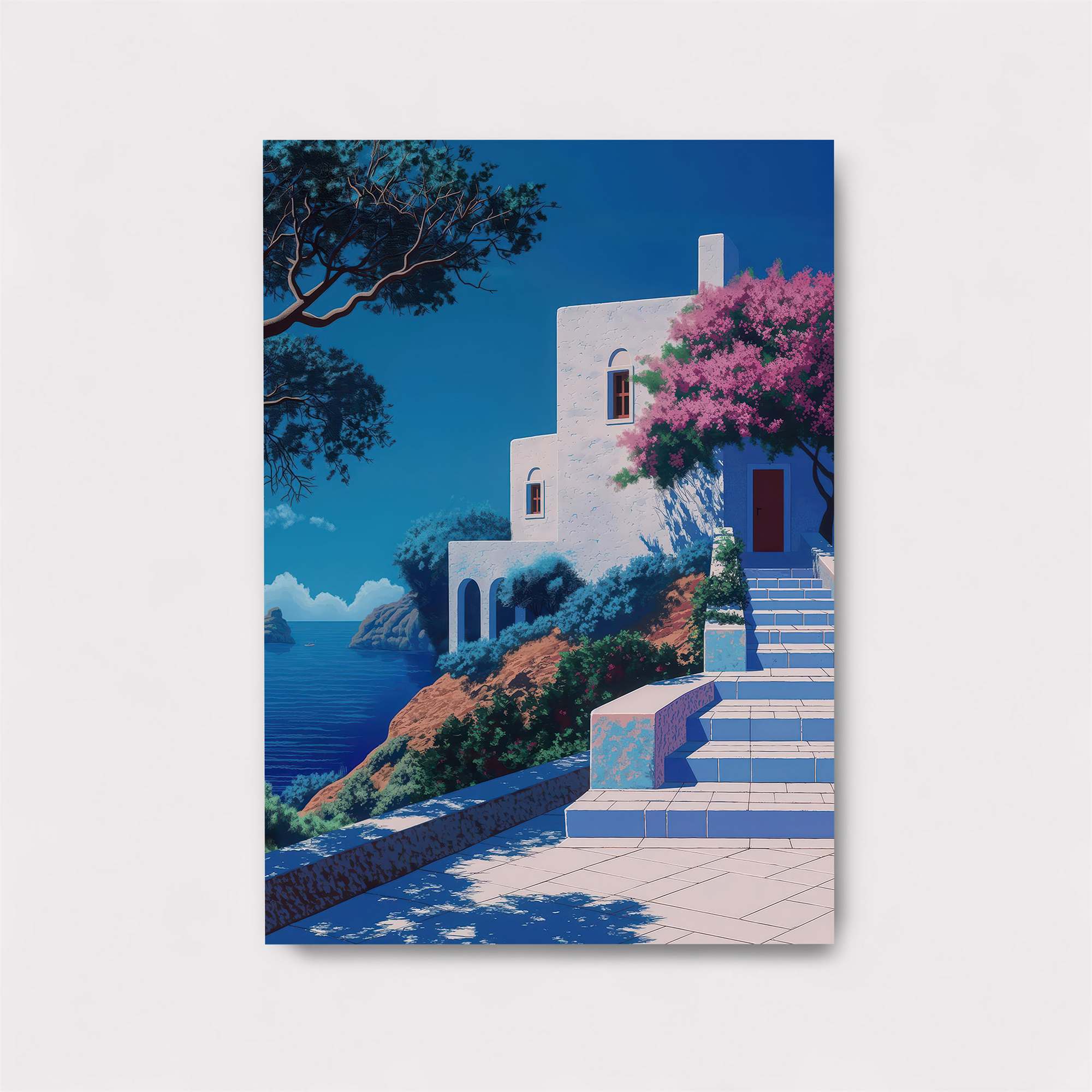 Mediterranean Serenity Safe Wall Magnetic / M