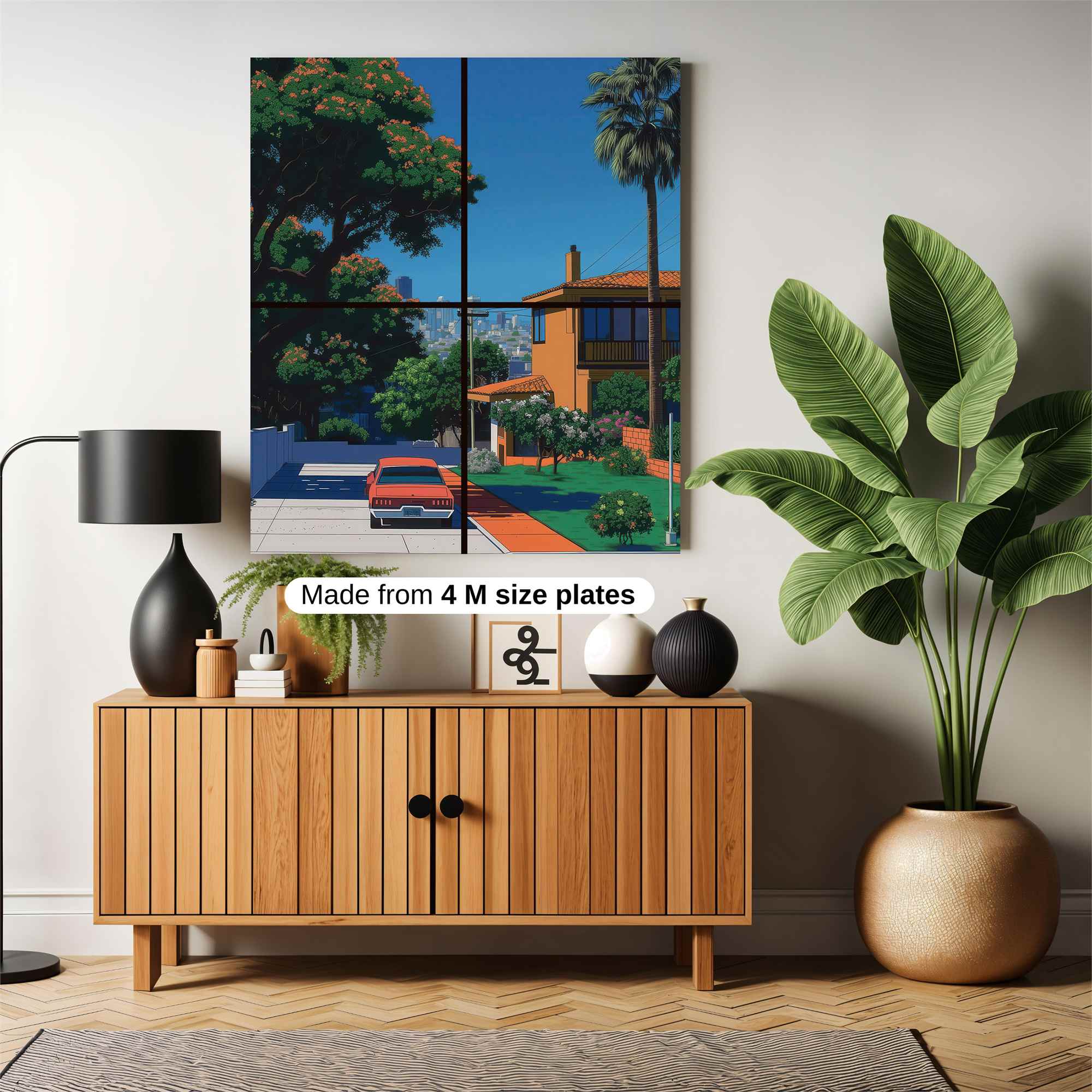 Sunny Serenity Safe Wall Magnetic / M