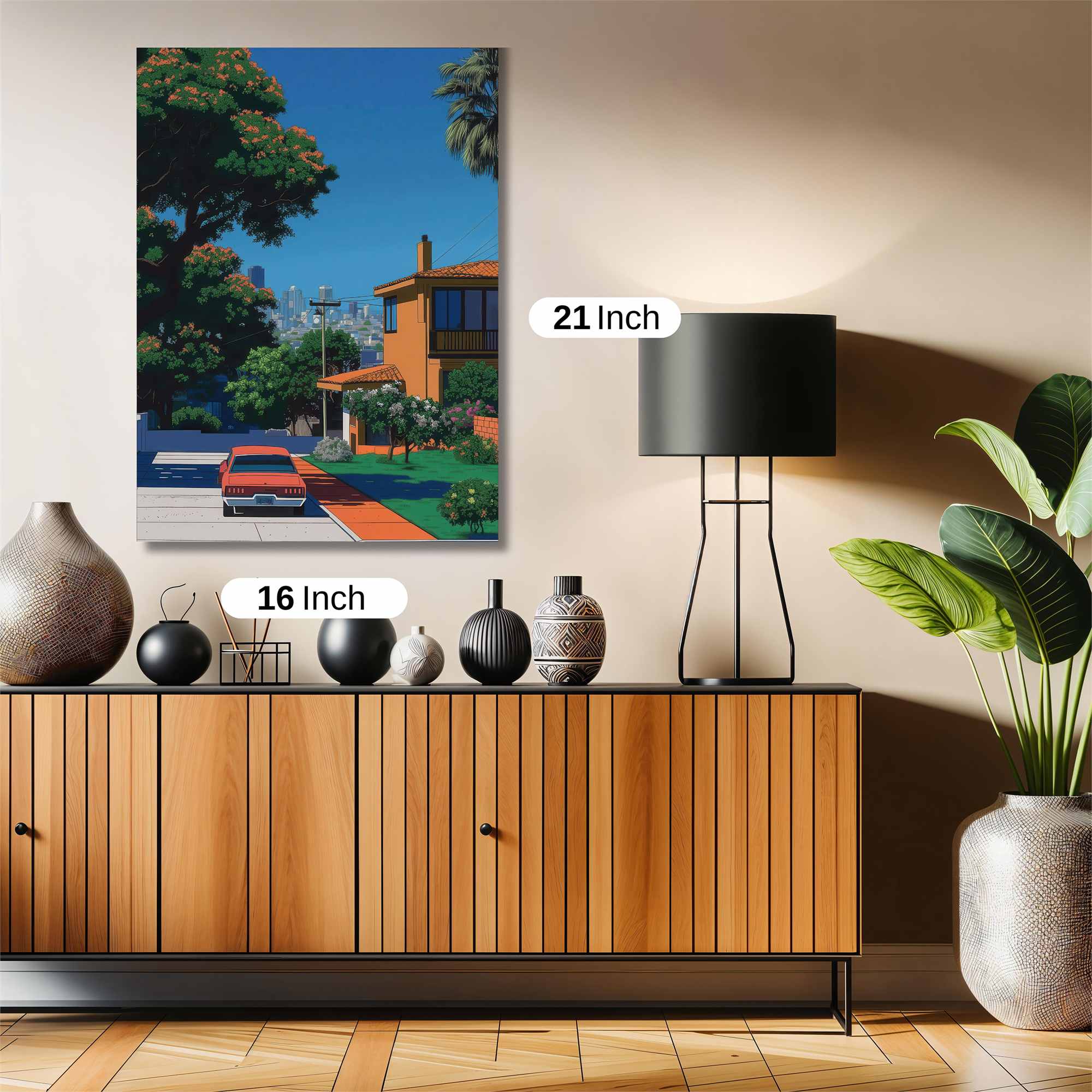 Sunny Serenity Safe Wall Magnetic / M