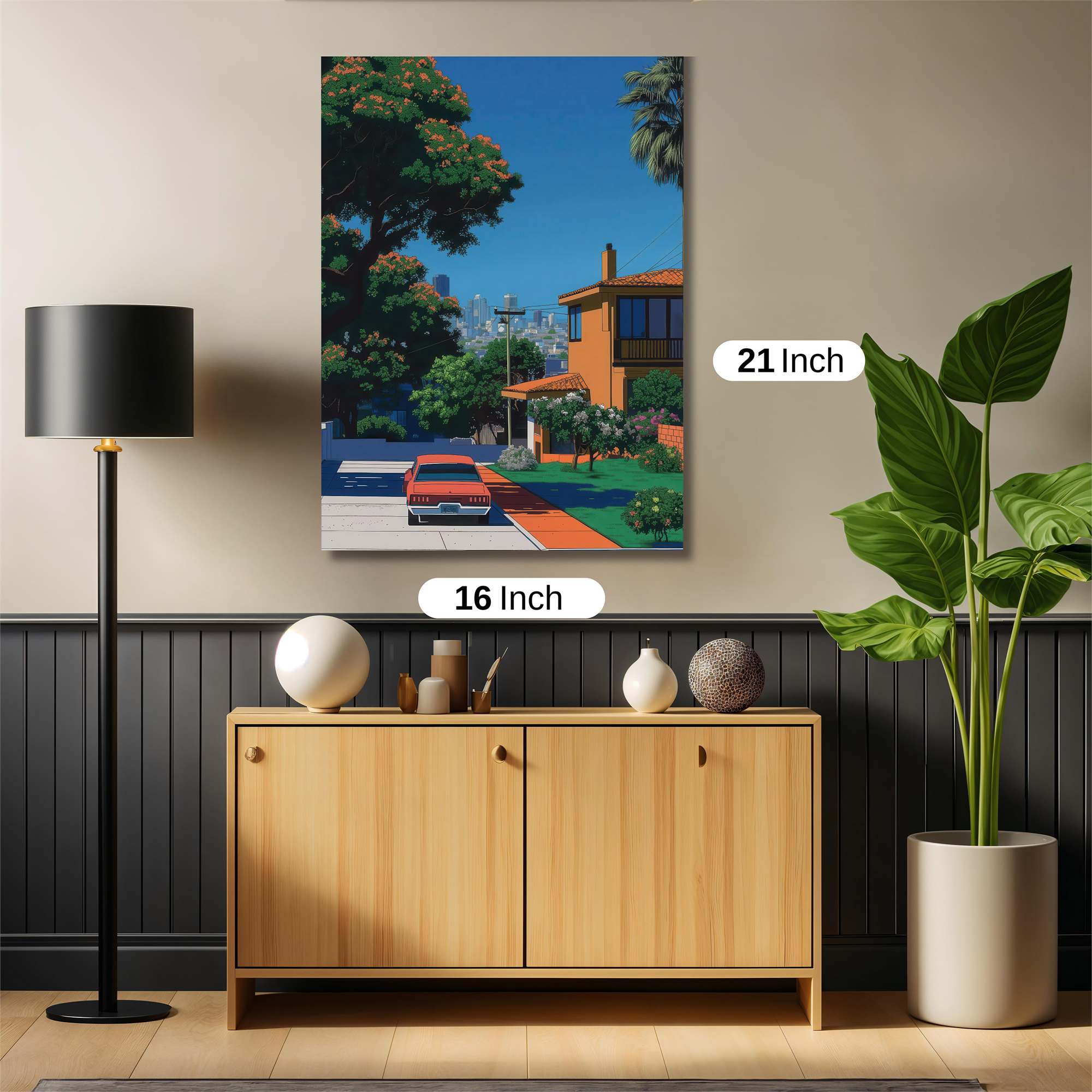 Sunny Serenity Safe Wall Magnetic / M