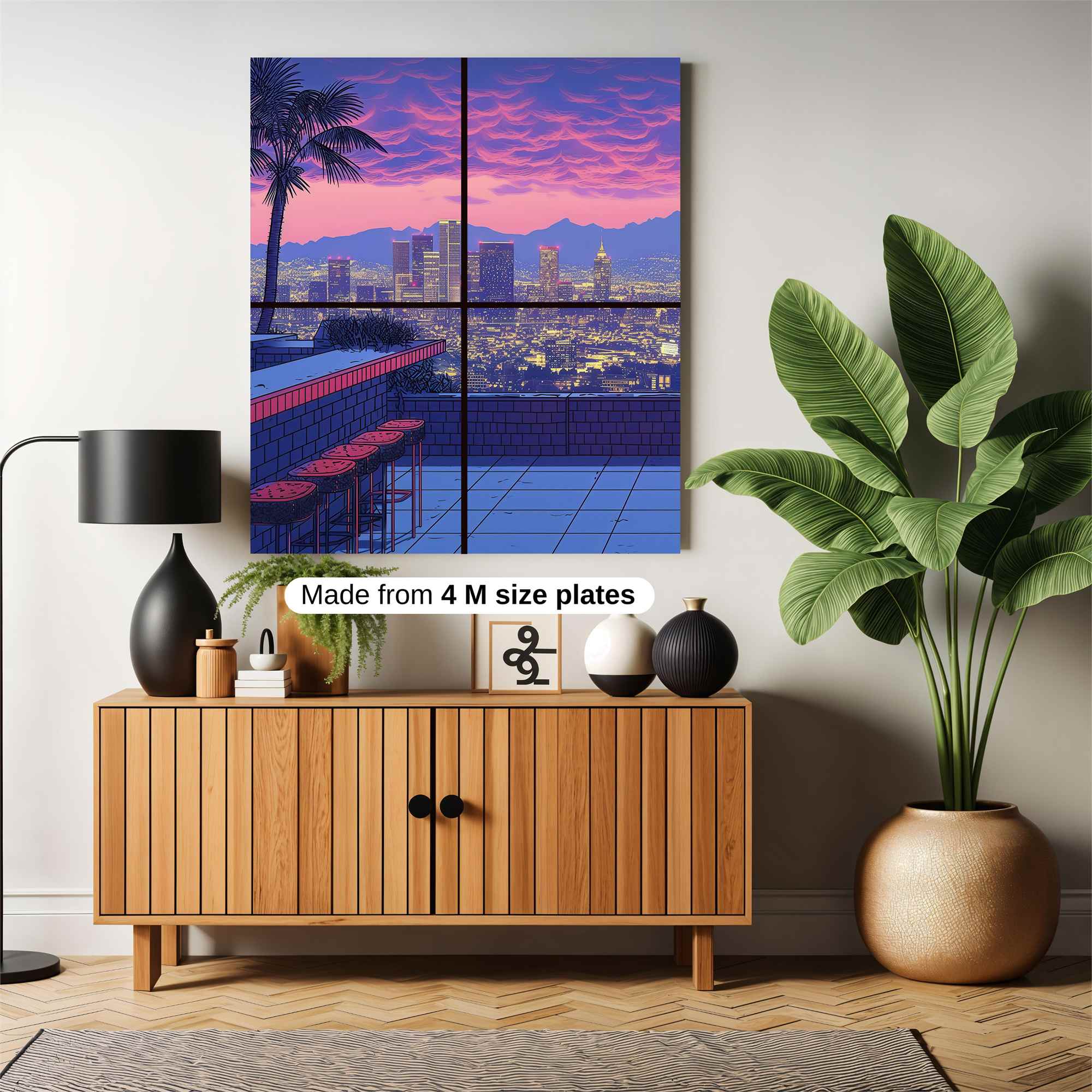 LA Dreamscape Safe Wall Magnetic / M
