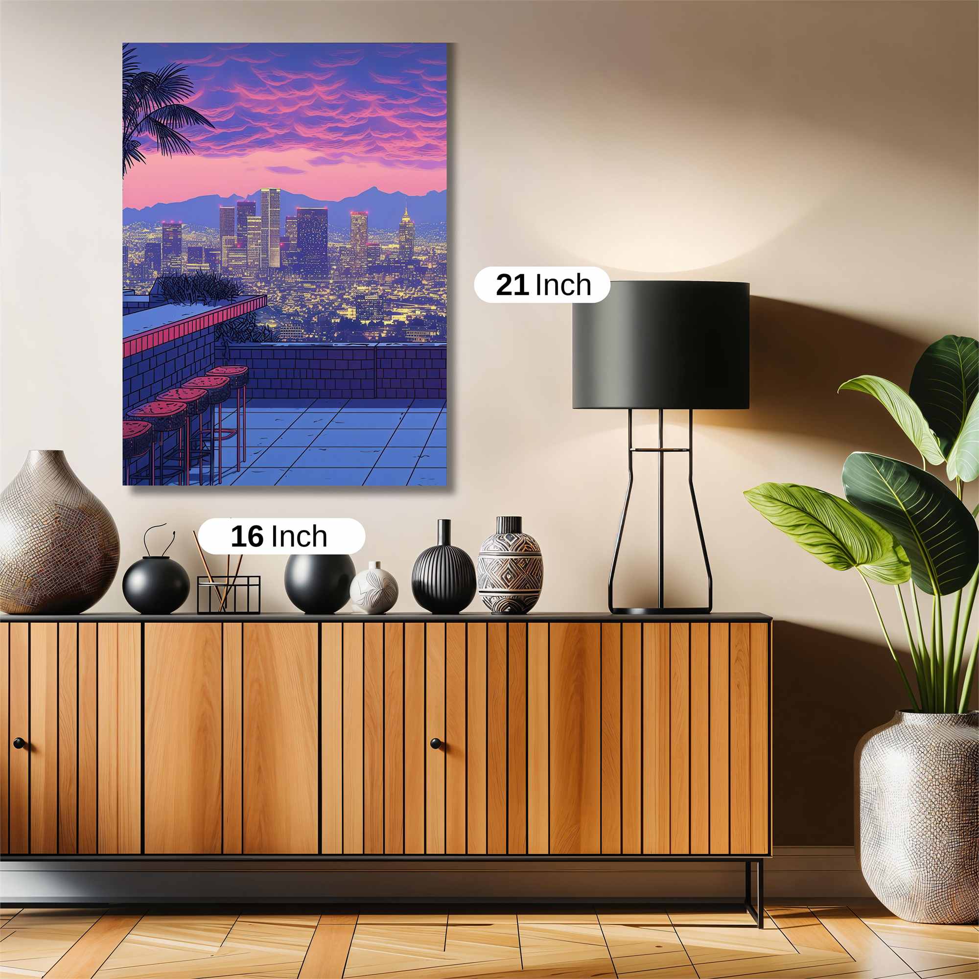 LA Dreamscape Safe Wall Magnetic / M