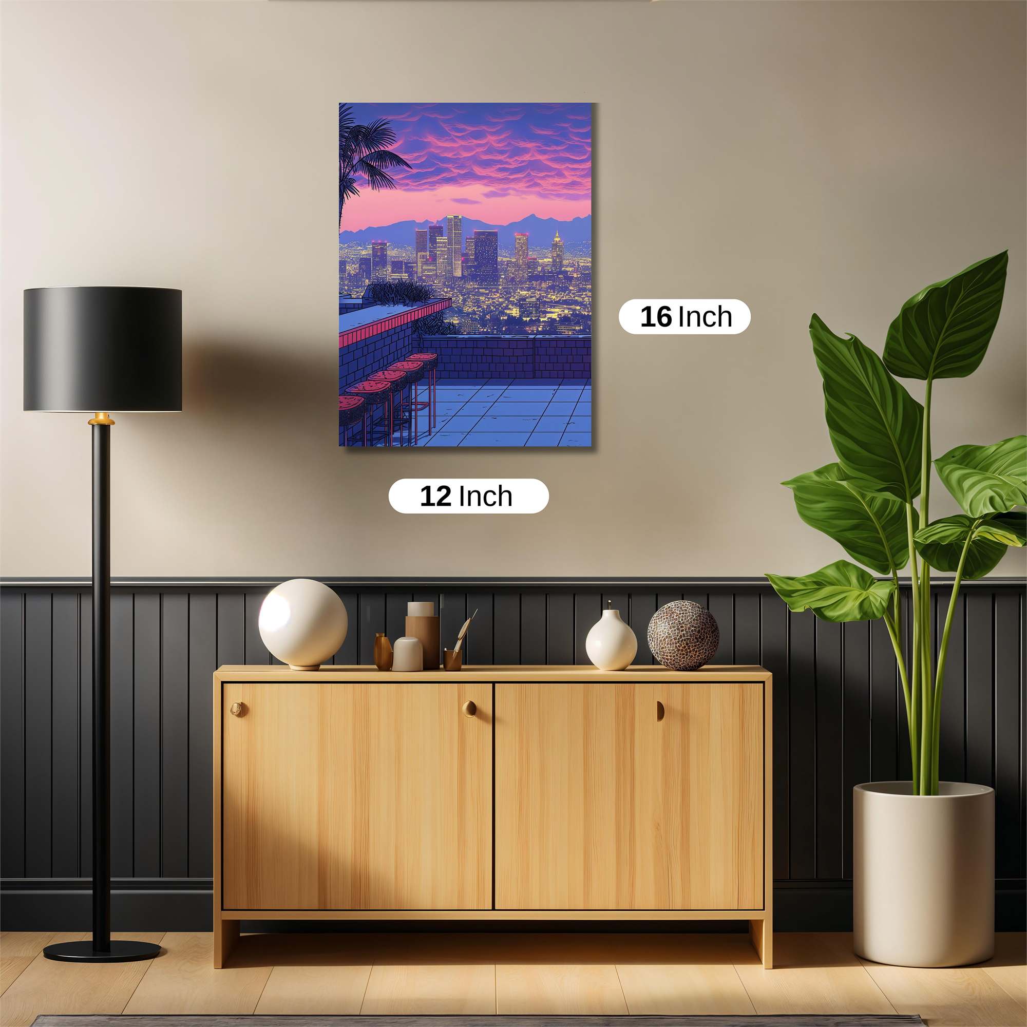 LA Dreamscape Safe Wall Magnetic / M