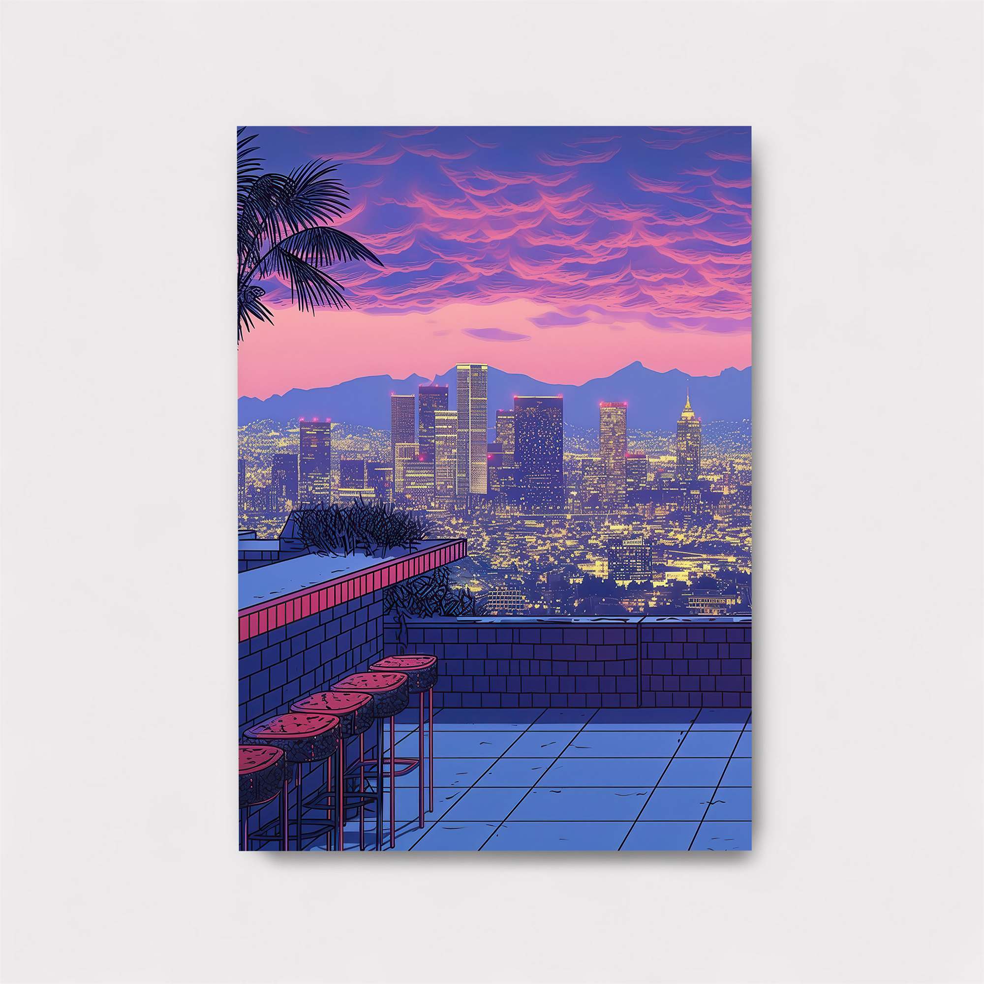 LA Dreamscape Safe Wall Magnetic / M