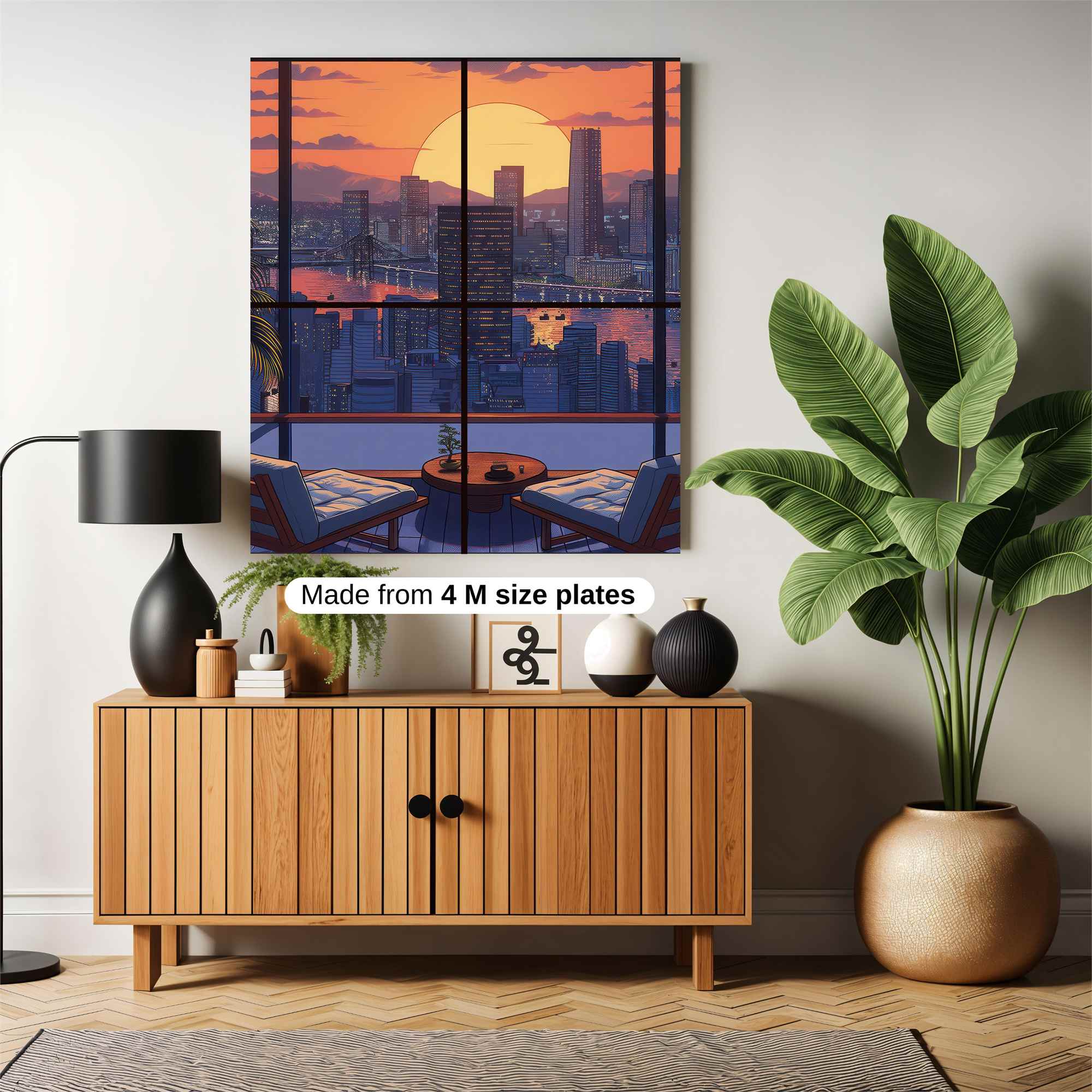 City Serenity Safe Wall Magnetic / M