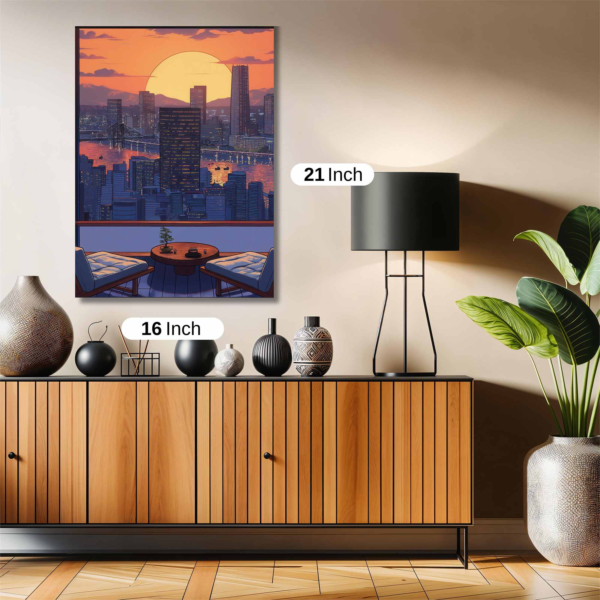 City Serenity Safe Wall Magnetic / M