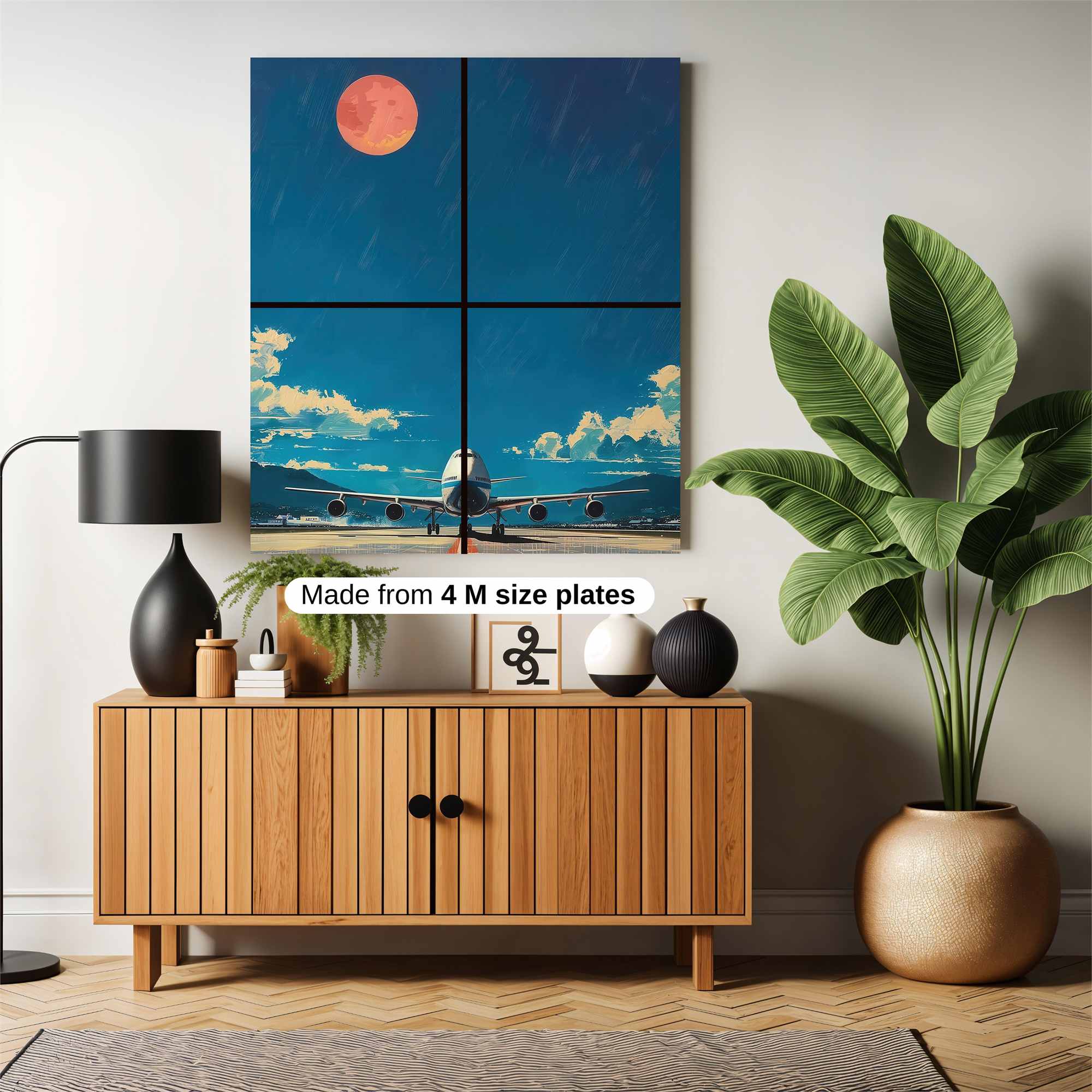 Moonlit Serenity Safe Wall Magnetic / M