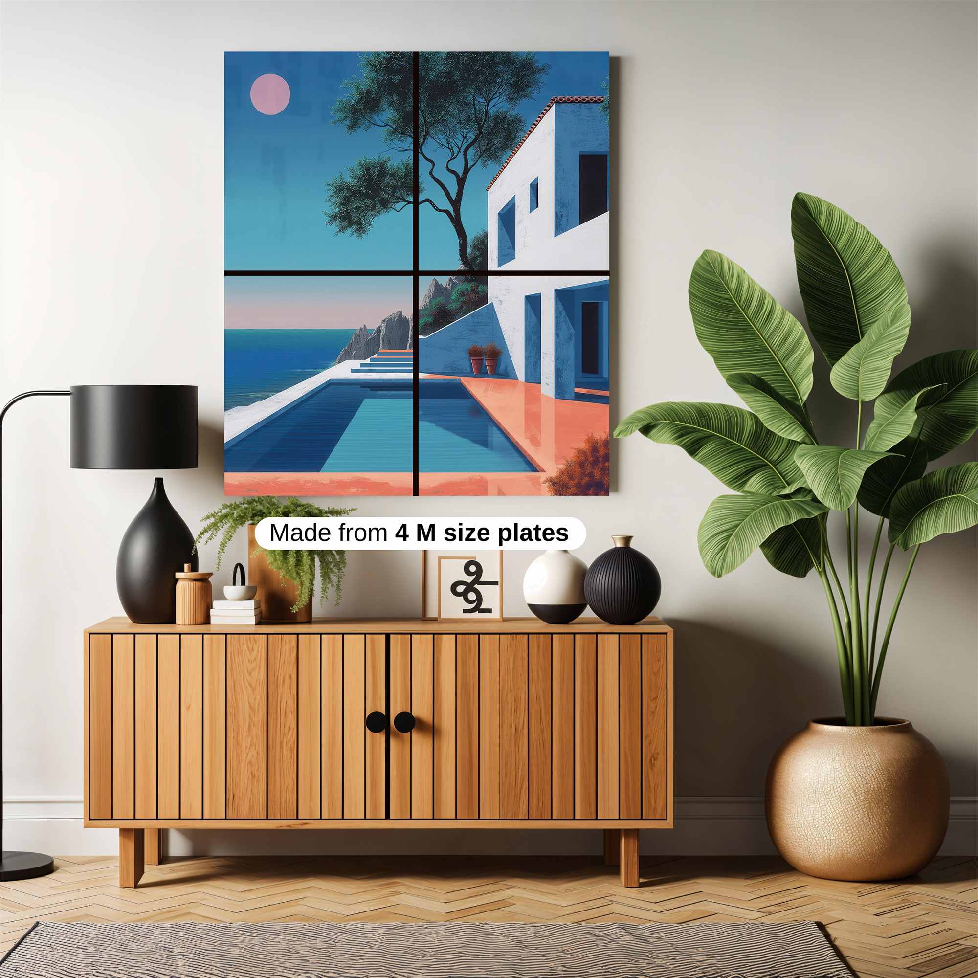 Moonlit Serenity Safe Wall Magnetic / M