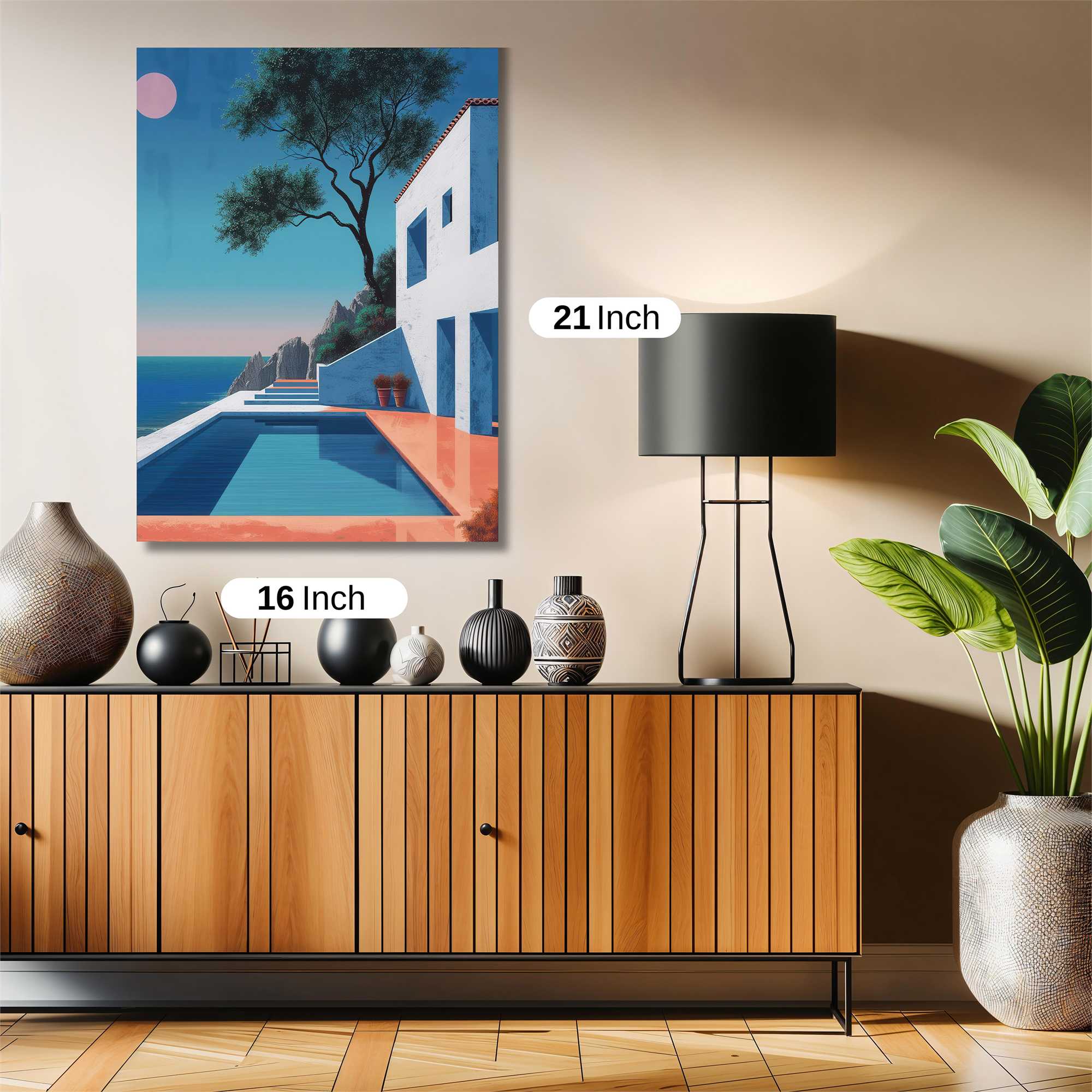 Moonlit Serenity Safe Wall Magnetic / M