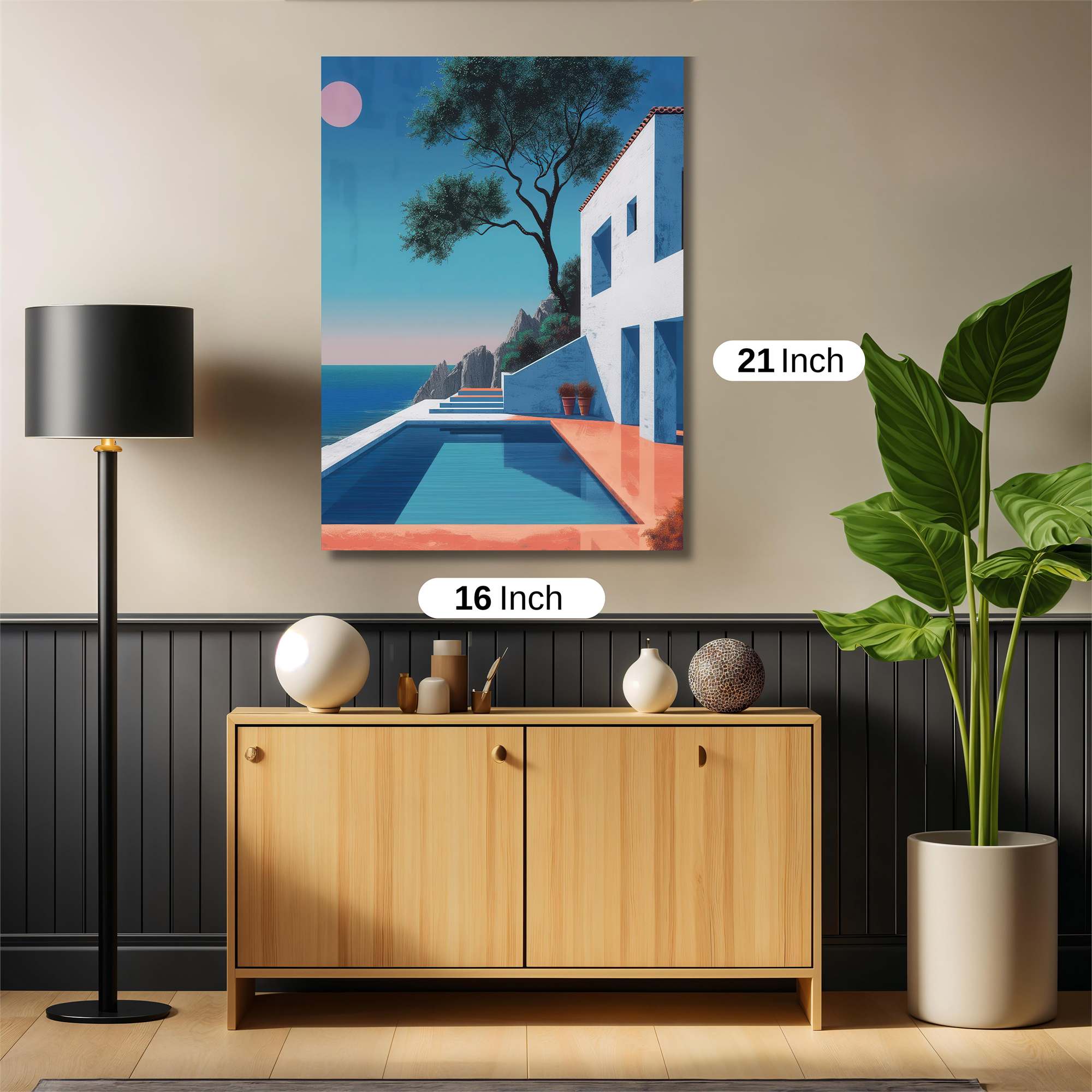 Moonlit Serenity Safe Wall Magnetic / M
