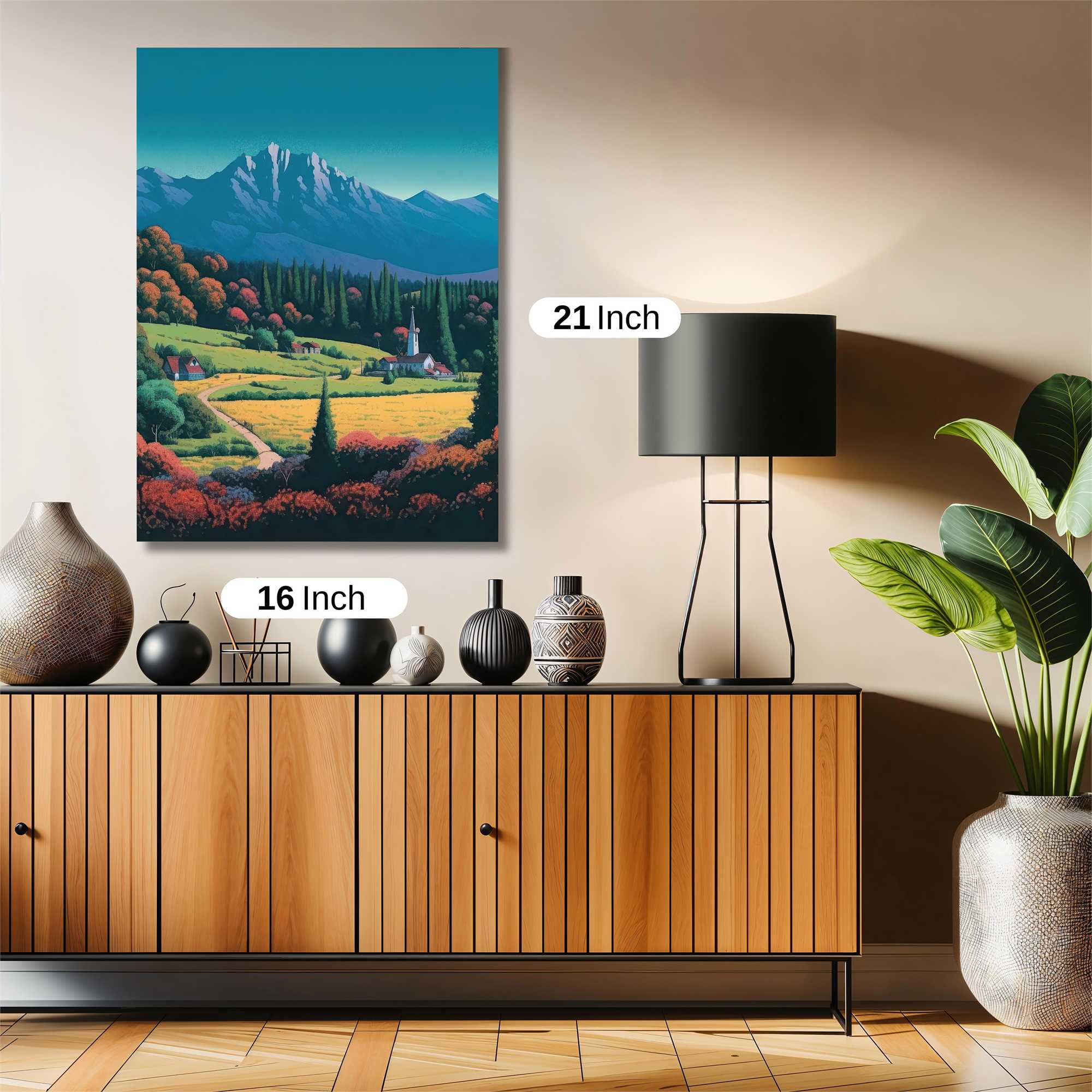 Mountain Serenity Safe Wall Magnetic / M