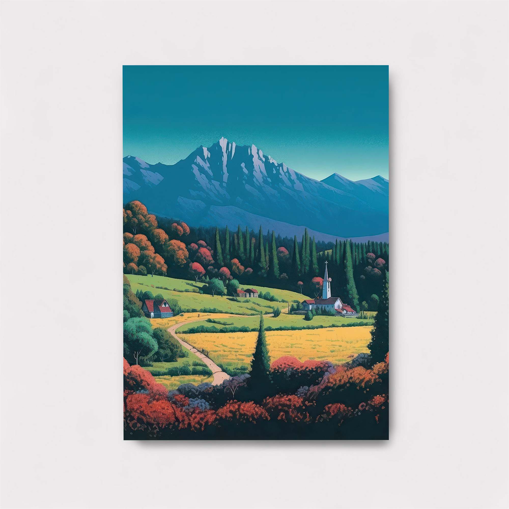 Mountain Serenity Safe Wall Magnetic / M