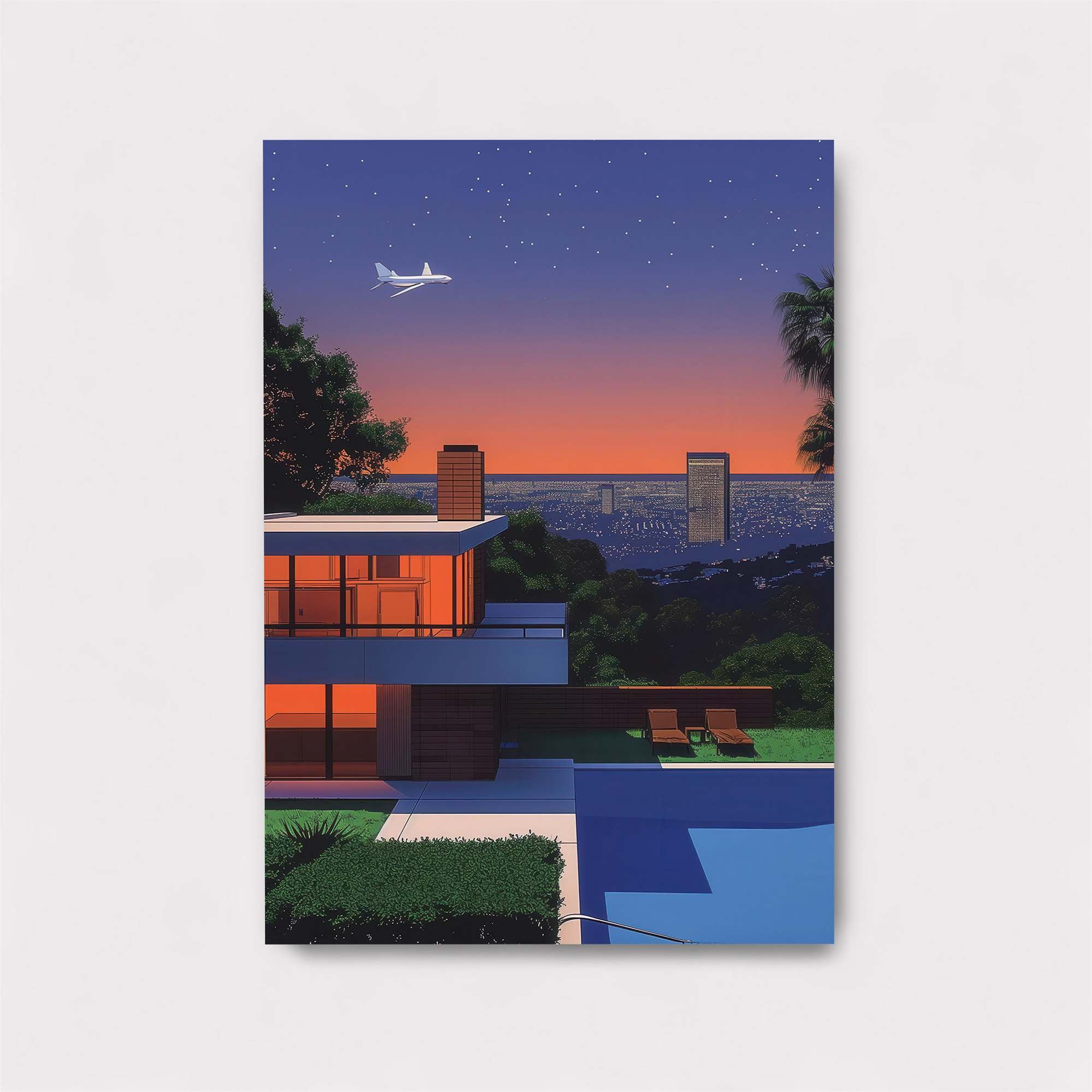 Sunset Serenity Safe Wall Magnetic / M