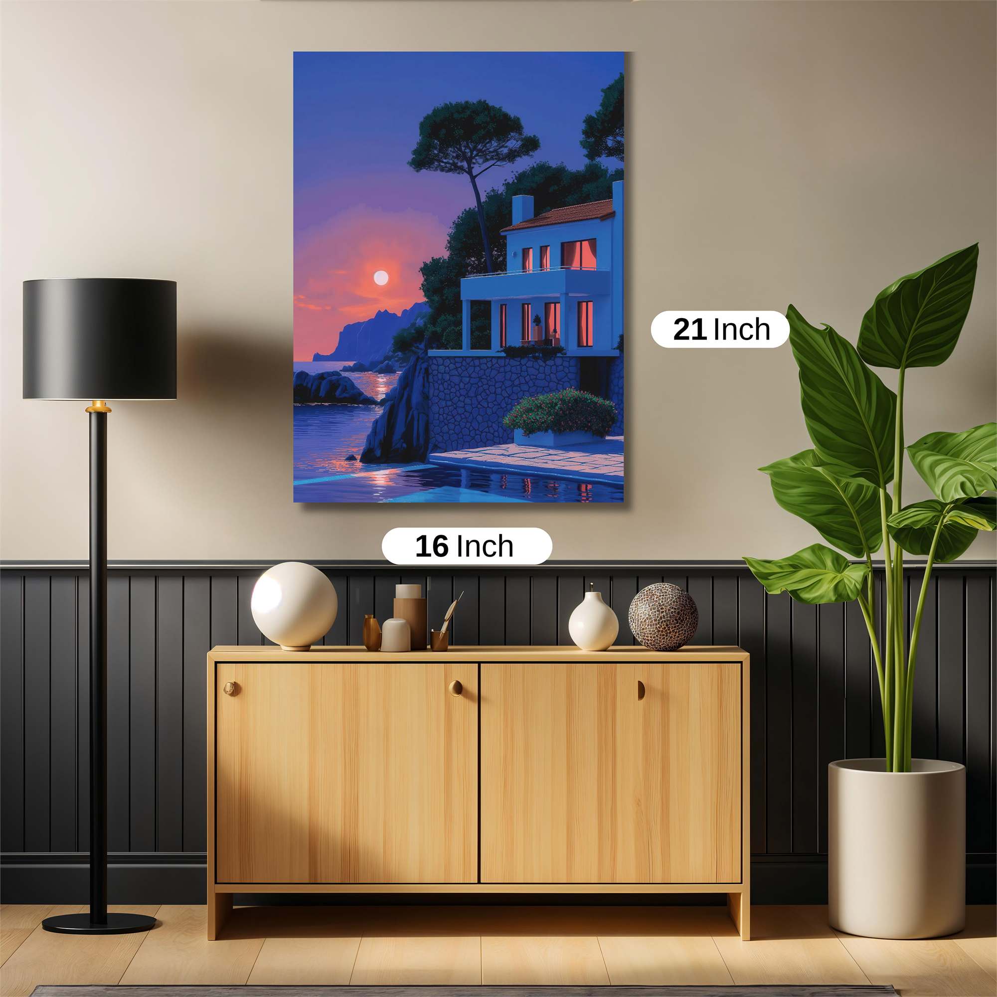Villa Twilight Safe Wall Magnetic / M