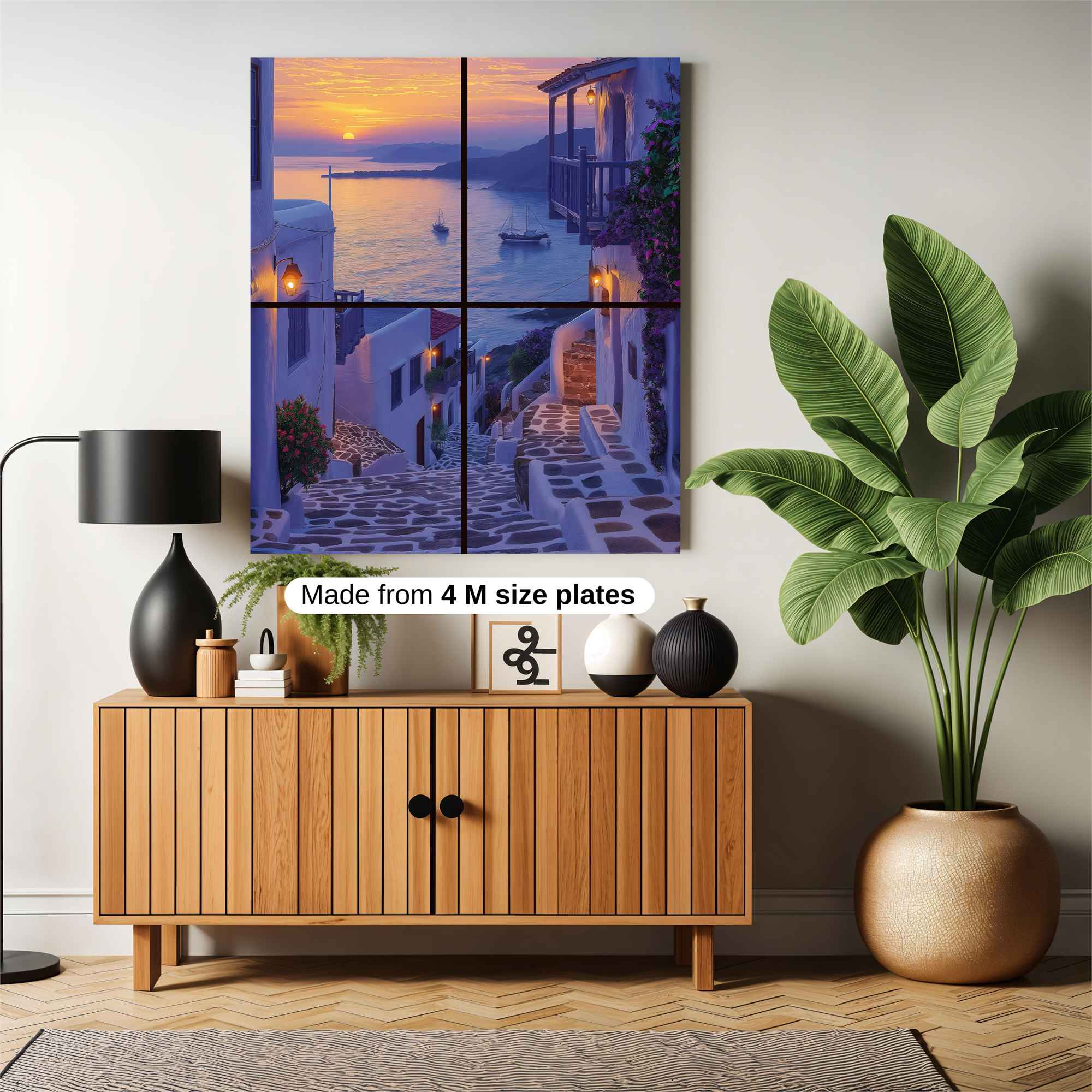 Santorini Serenity Safe Wall Magnetic / M
