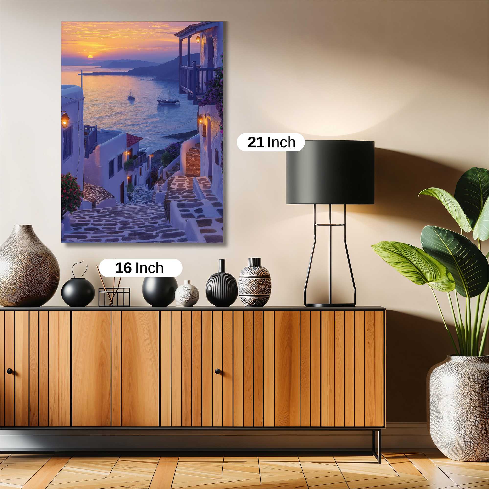 Santorini Serenity Safe Wall Magnetic / M