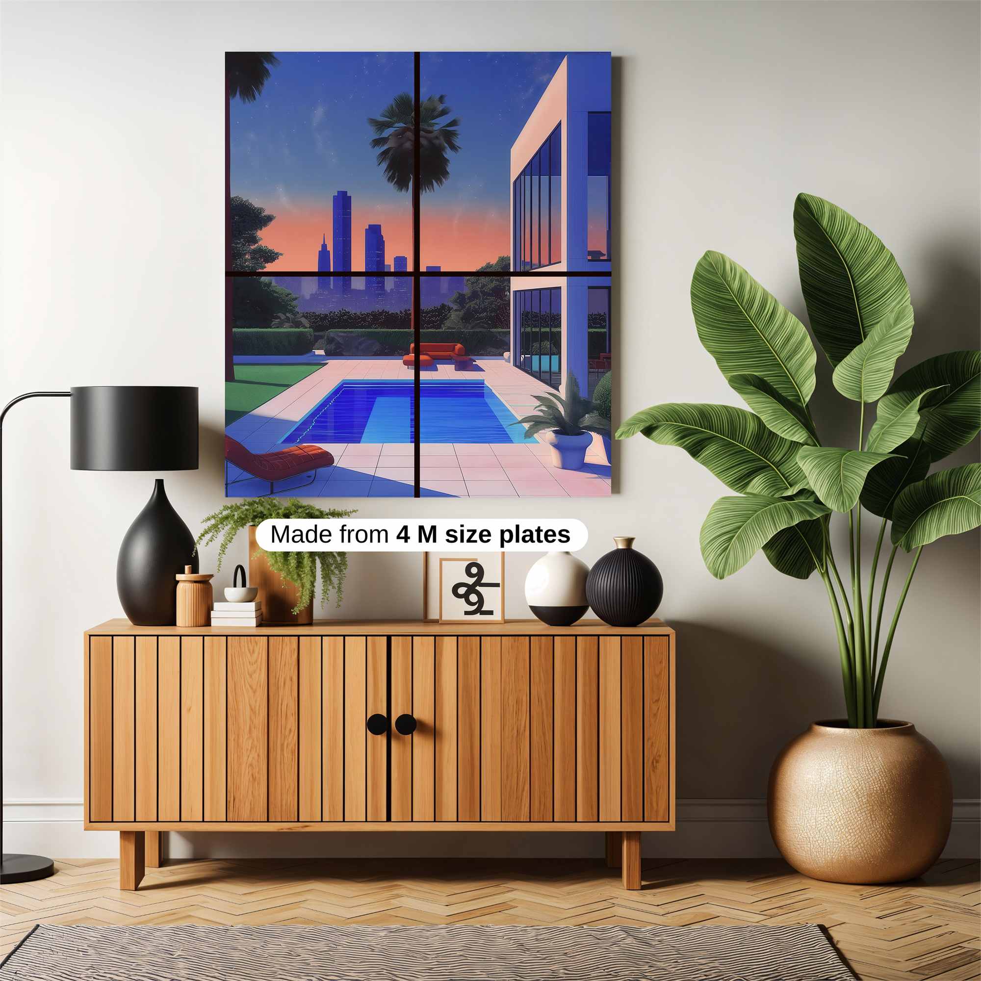 Sunset Serenity Safe Wall Magnetic / M