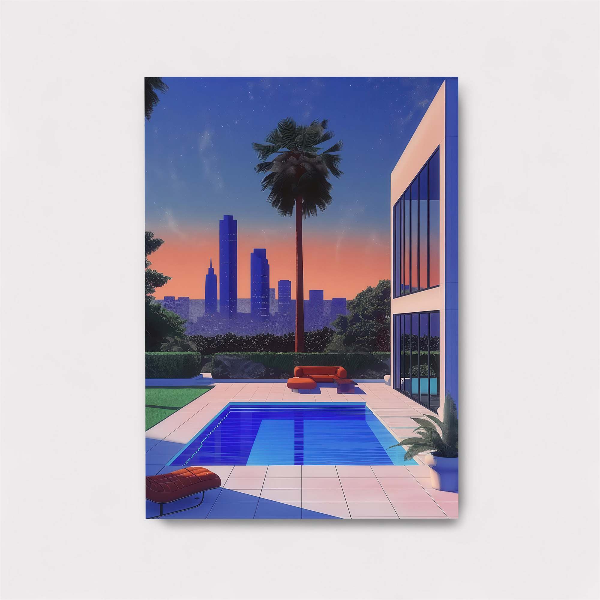 Sunset Serenity Safe Wall Magnetic / M