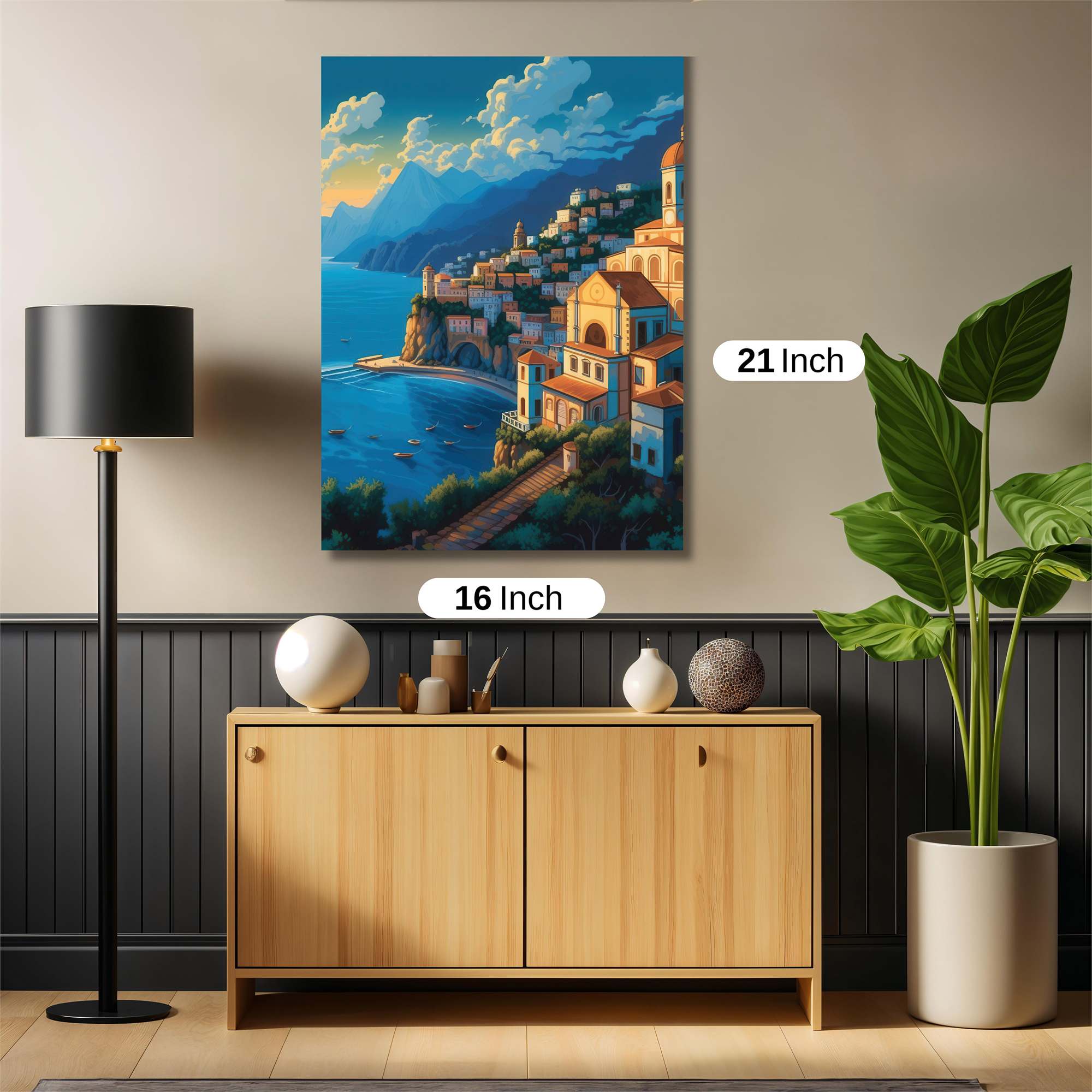 Positano Serenity Safe Wall Magnetic / M