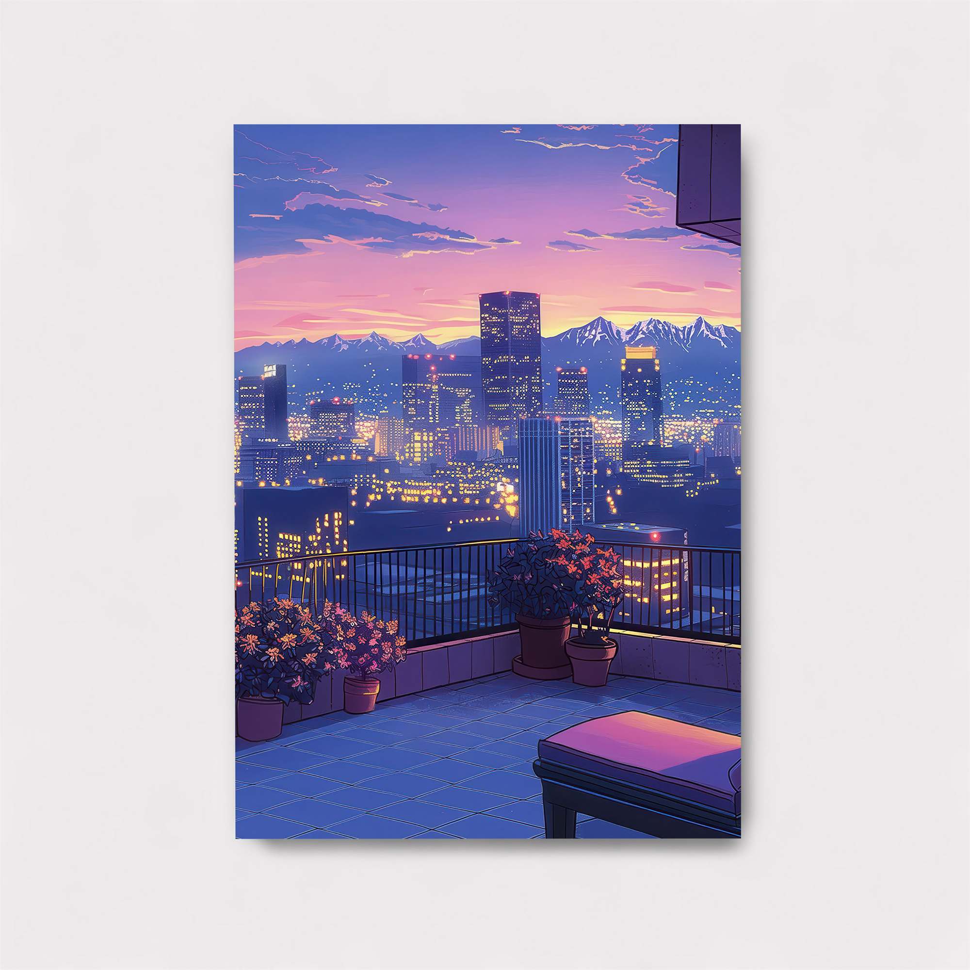 City Serenity Safe Wall Magnetic / M