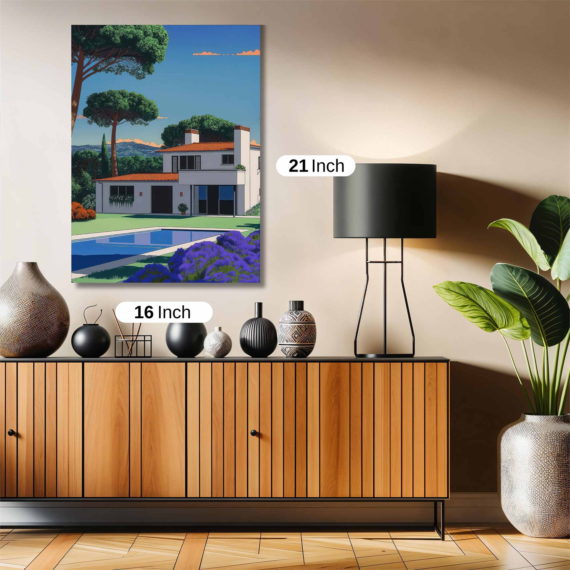 Villa Tranquil Safe Wall Magnetic / M