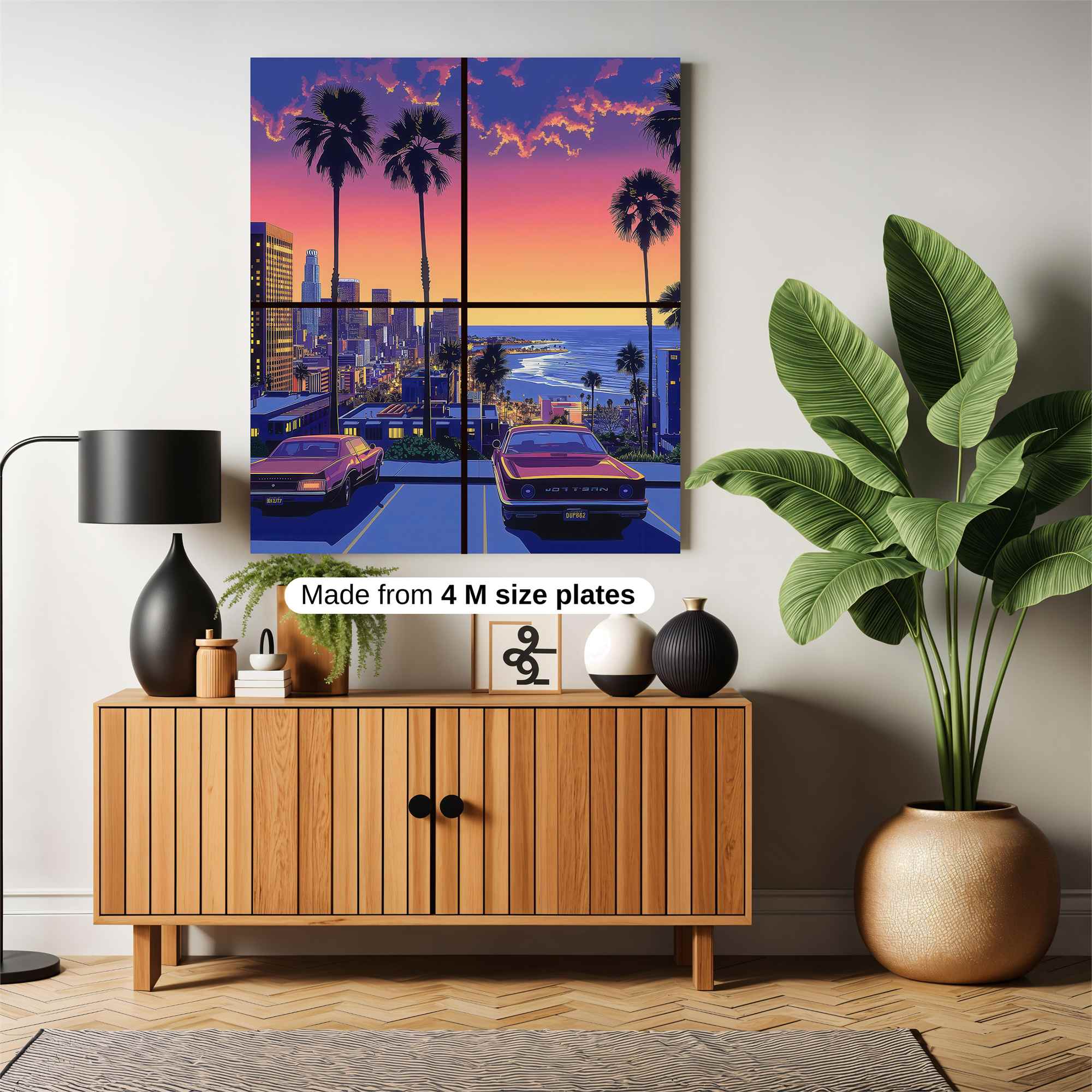 LA Dreamscape Safe Wall Magnetic / M