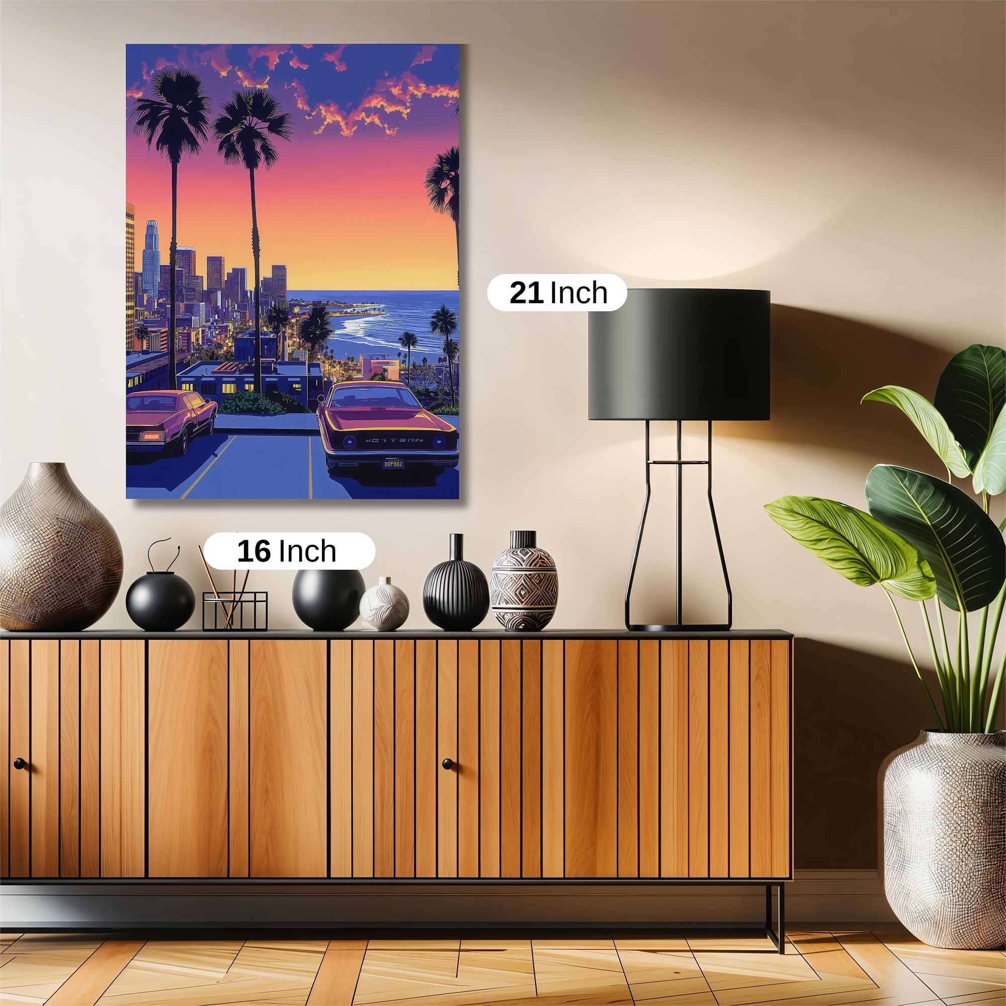 LA Dreamscape Safe Wall Magnetic / M