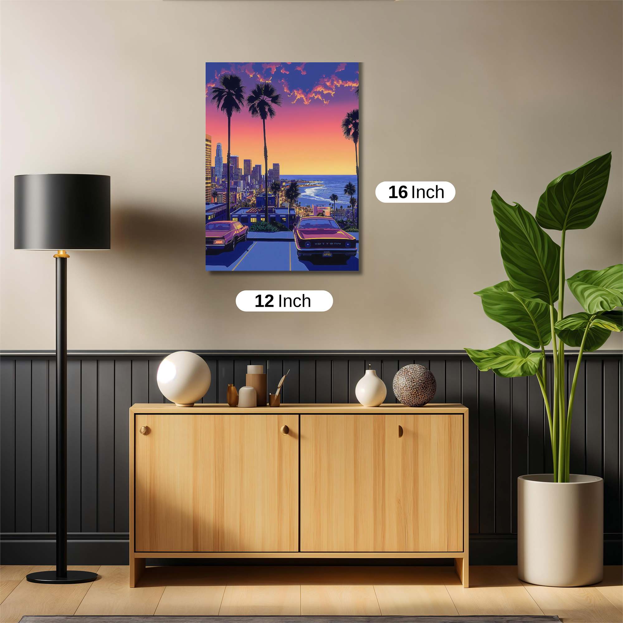 LA Dreamscape Safe Wall Magnetic / M