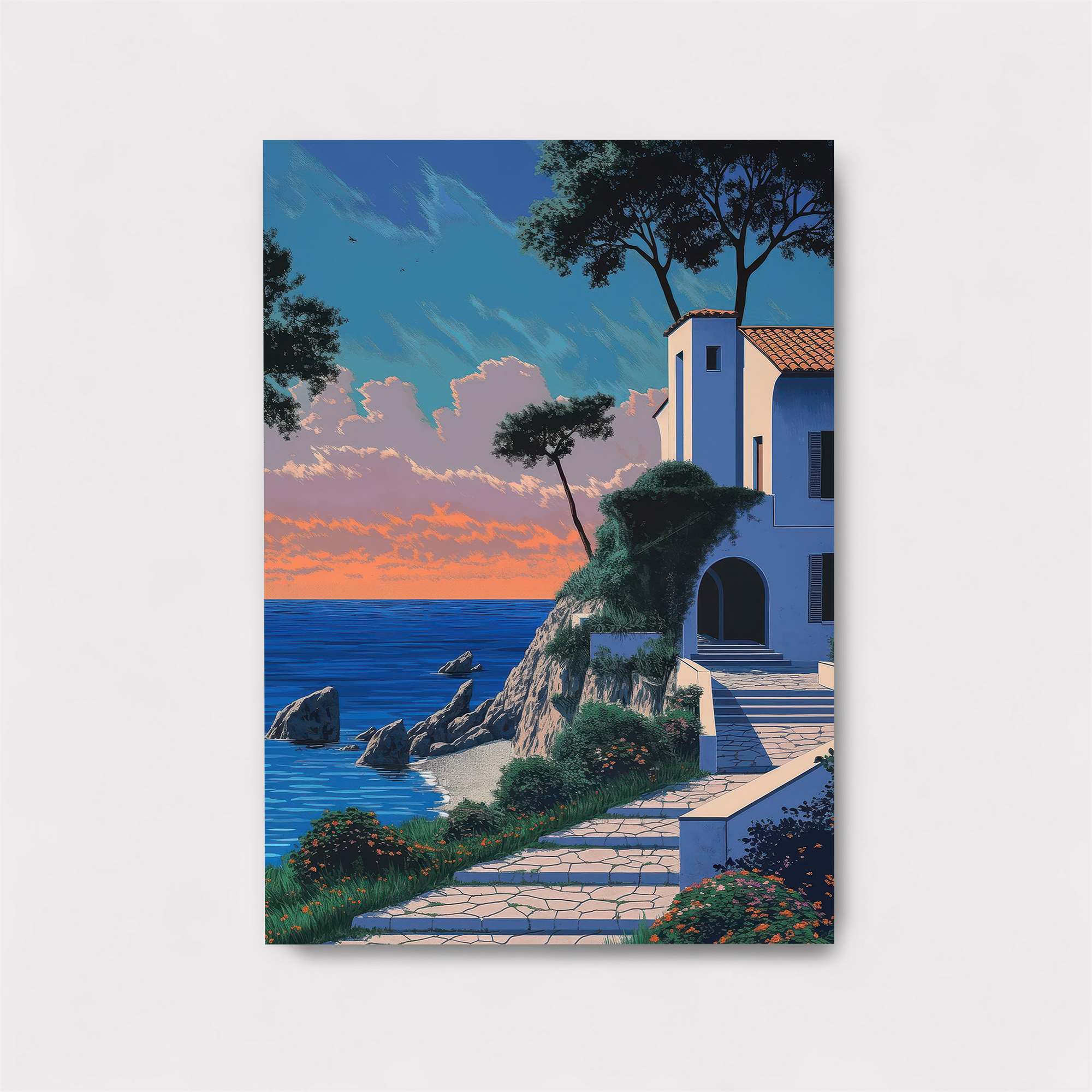 Coastal Serenity Safe Wall Magnetic / M