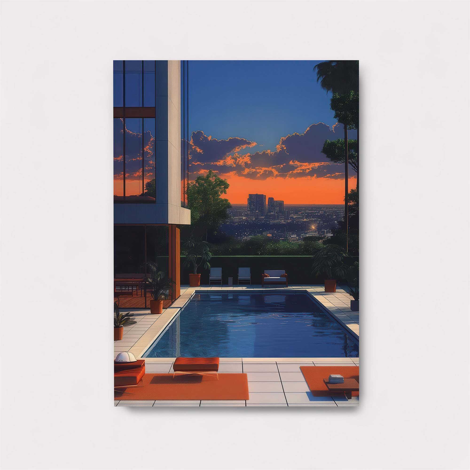 Sunset Serenity Safe Wall Magnetic / M