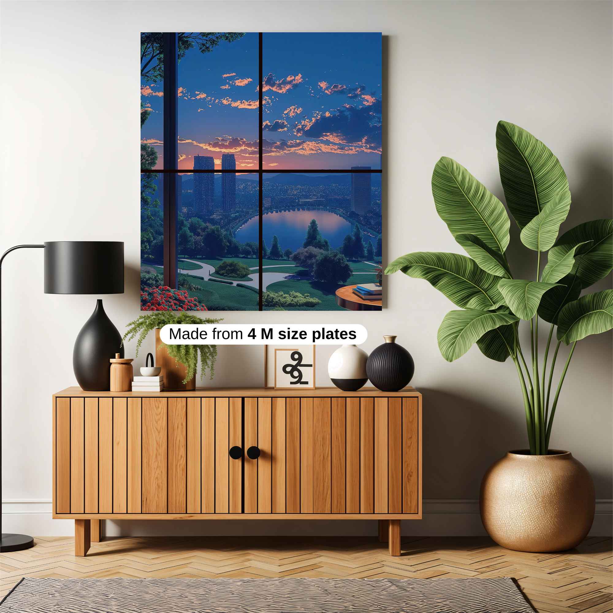 City Serenity Safe Wall Magnetic / M