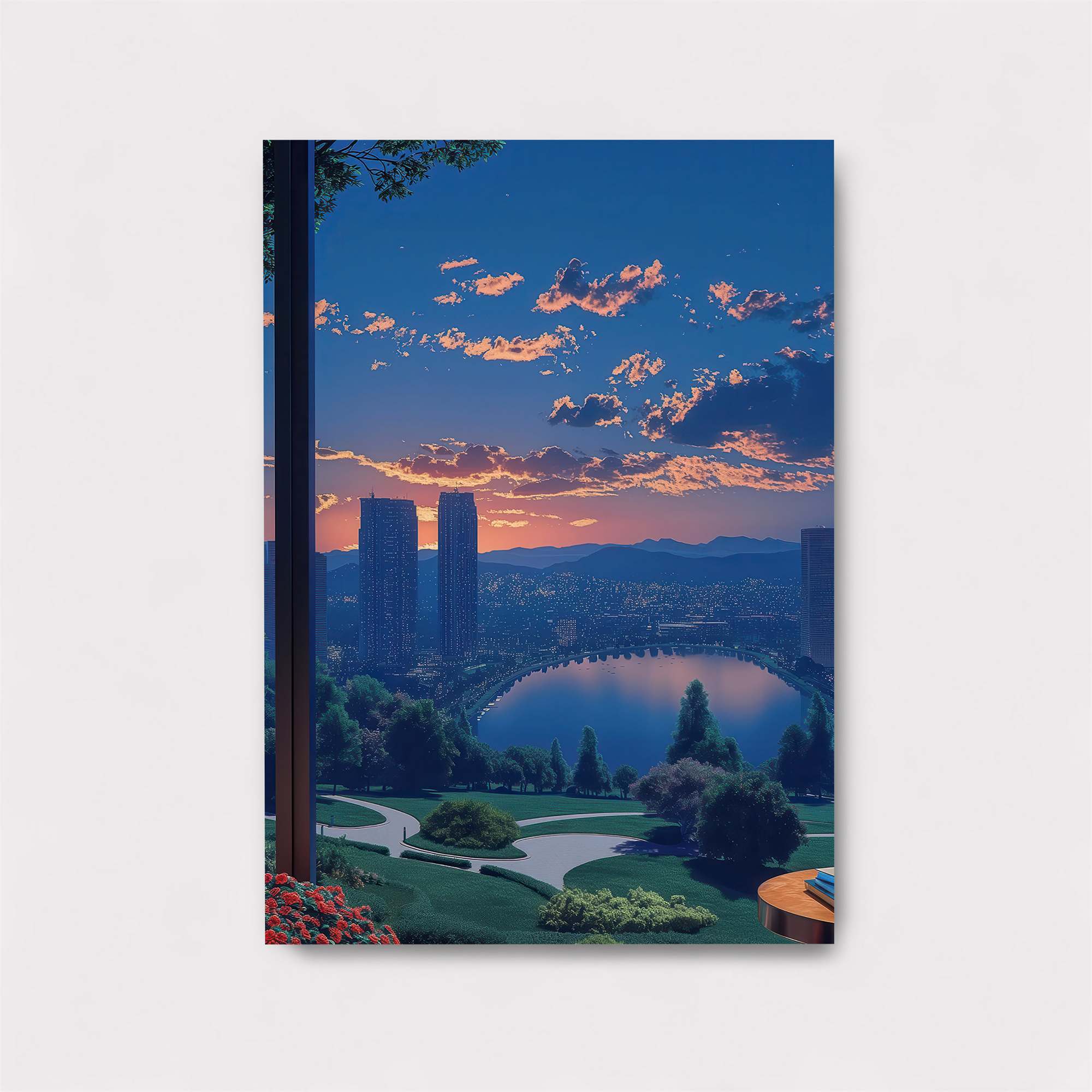 City Serenity Safe Wall Magnetic / M