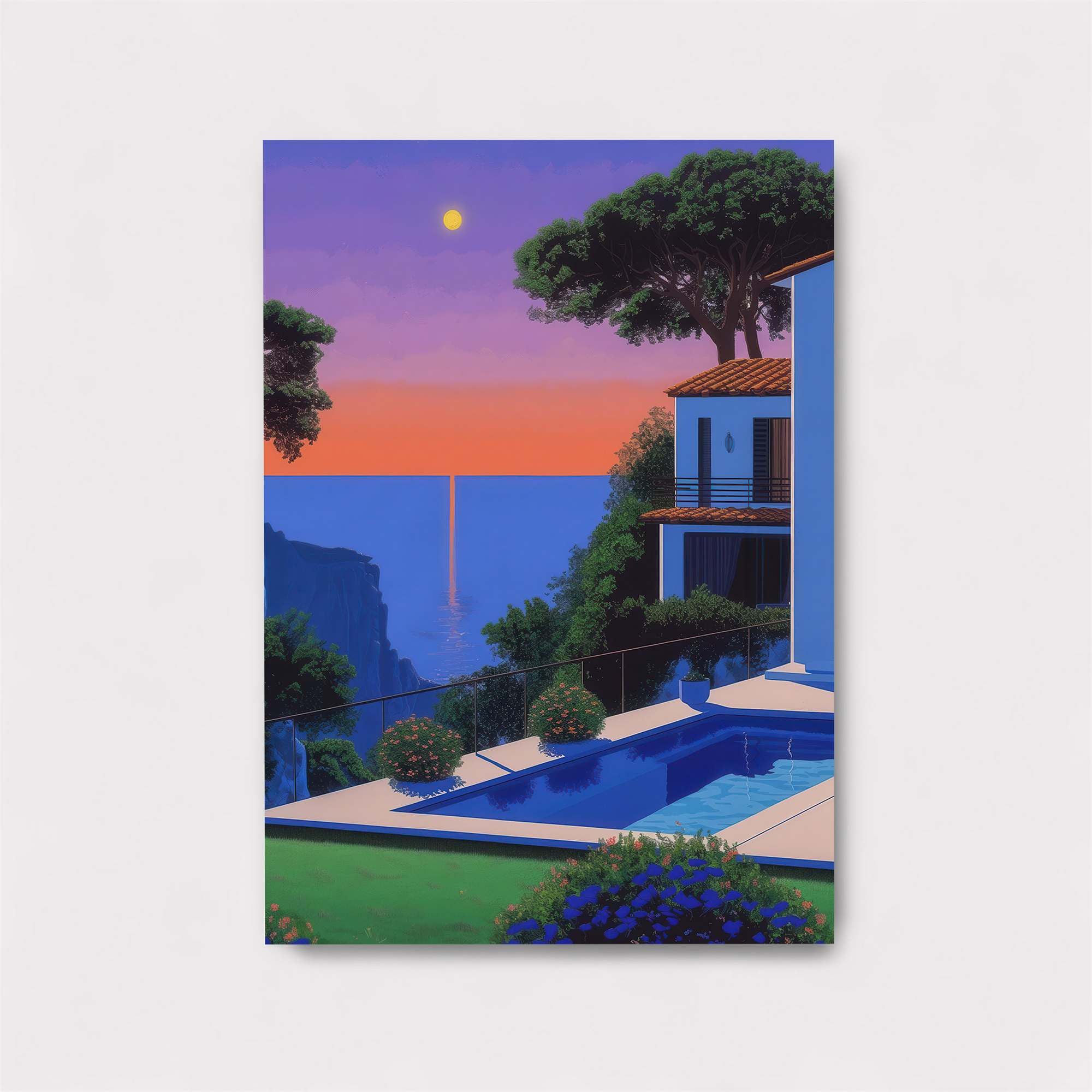 Moonlit Tranquility Safe Wall Magnetic / M