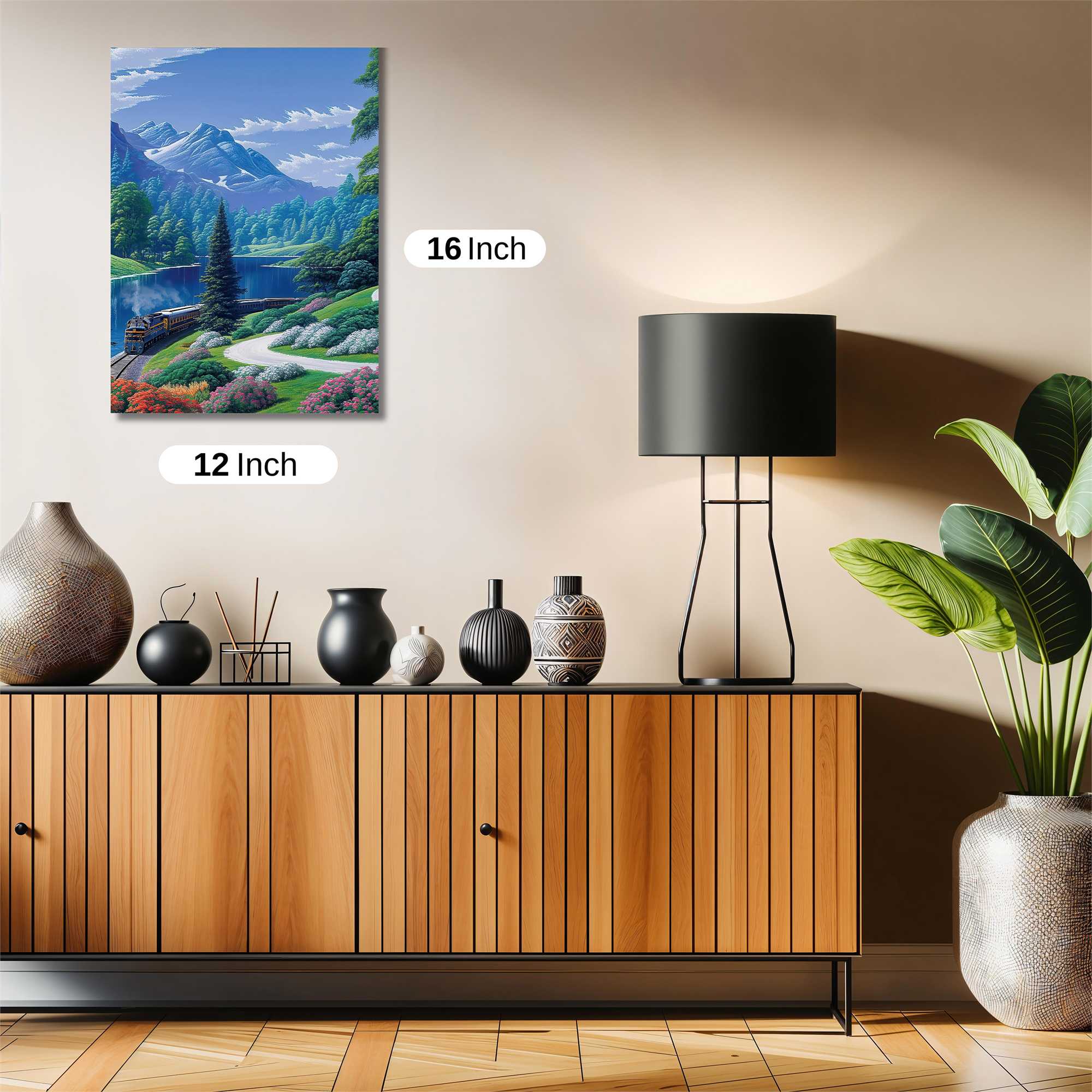 Mountain Serenity Safe Wall Magnetic / M