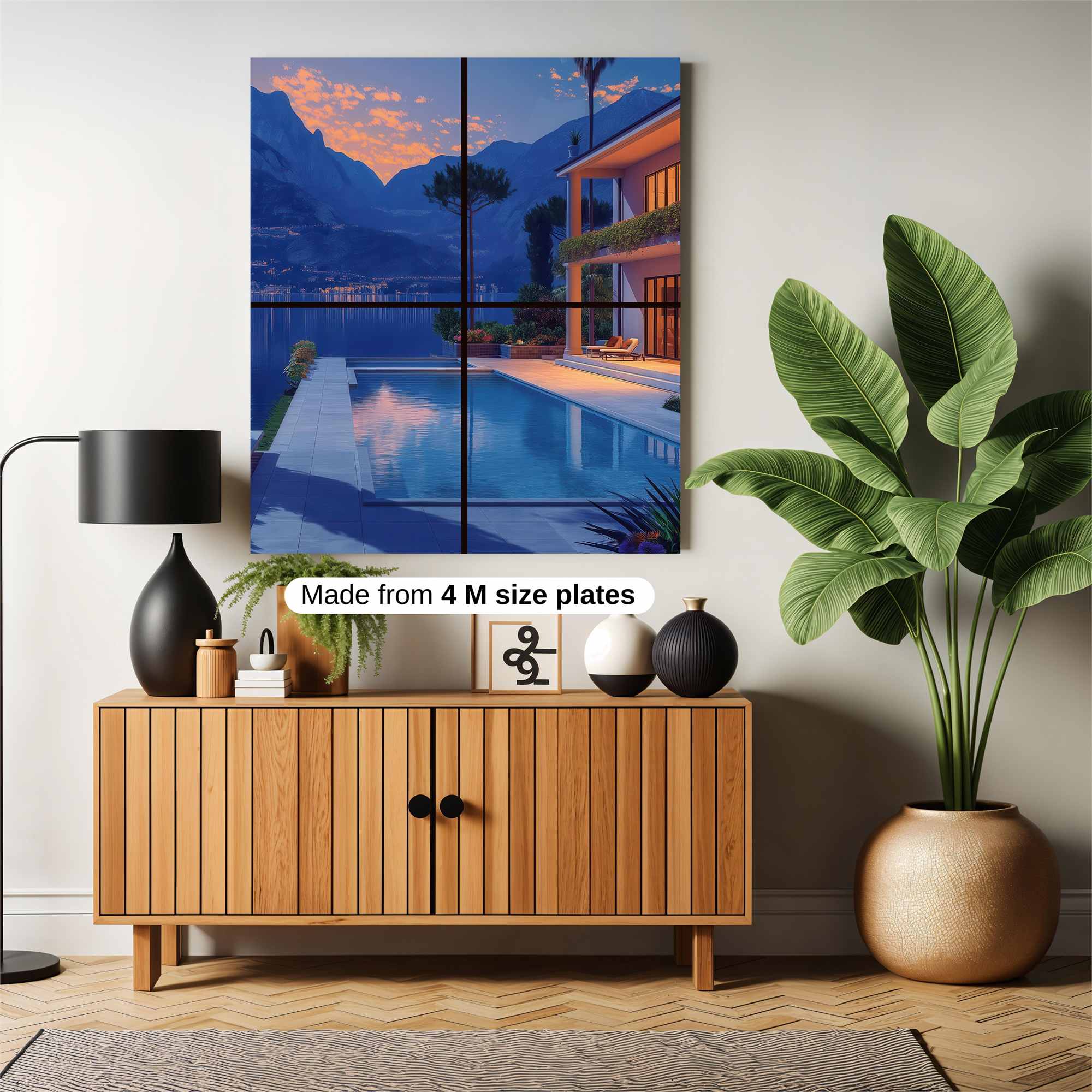 Lakeside Serenity Safe Wall Magnetic / M