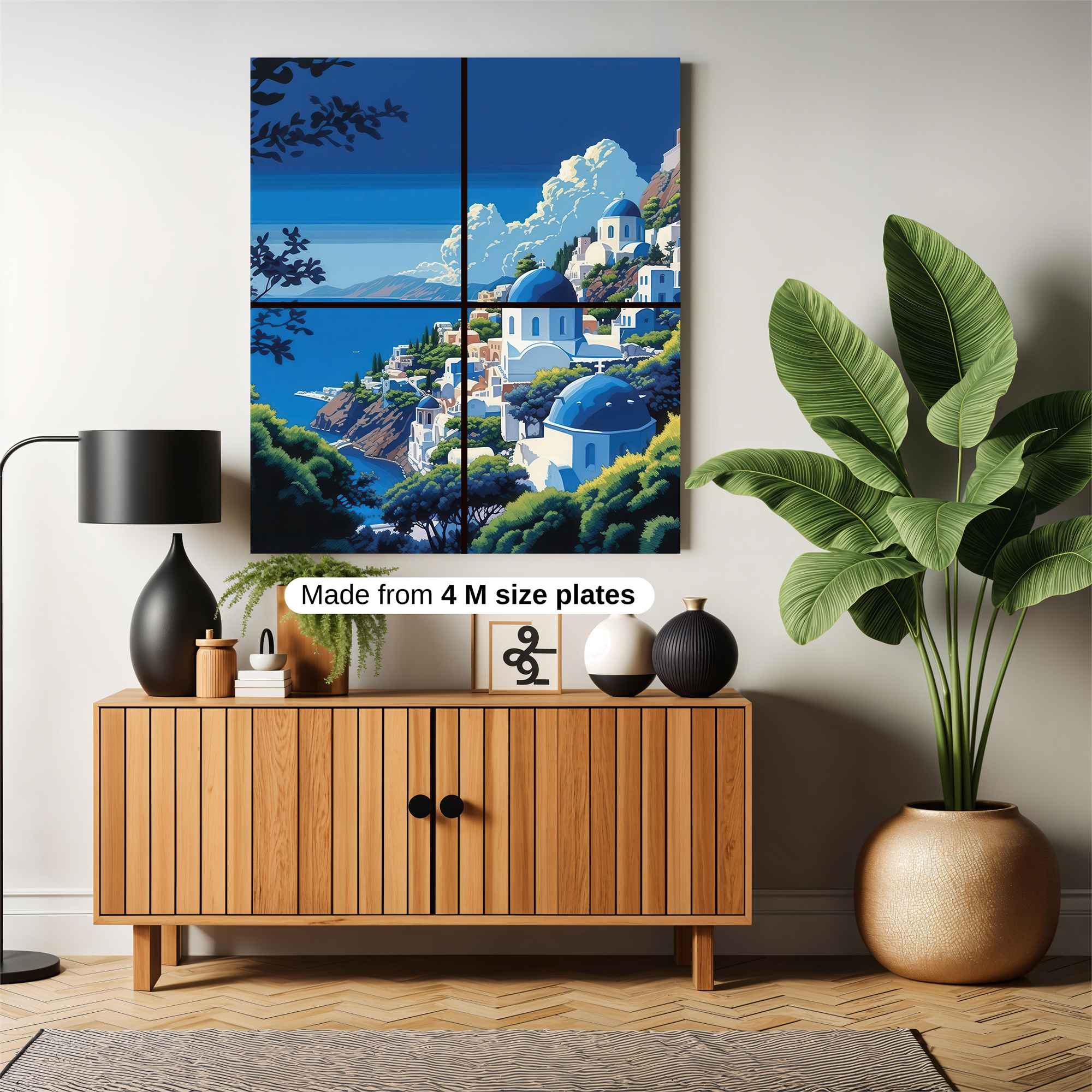 Santorini Serenity Safe Wall Magnetic / M