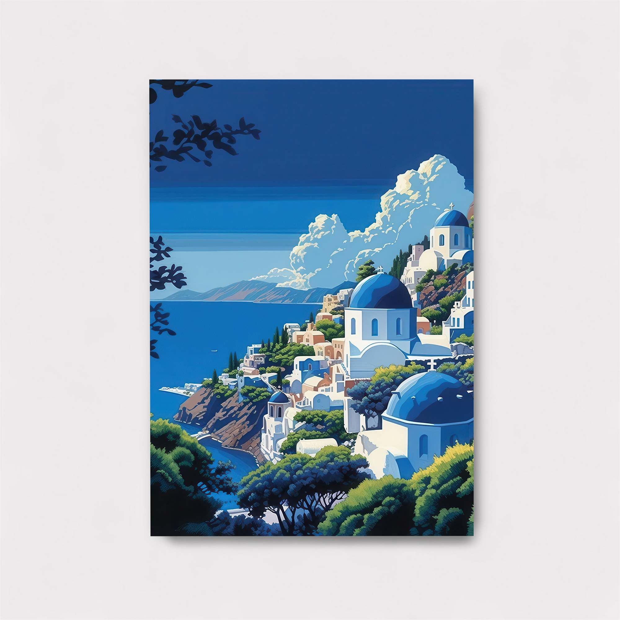 Santorini Serenity Safe Wall Magnetic / M