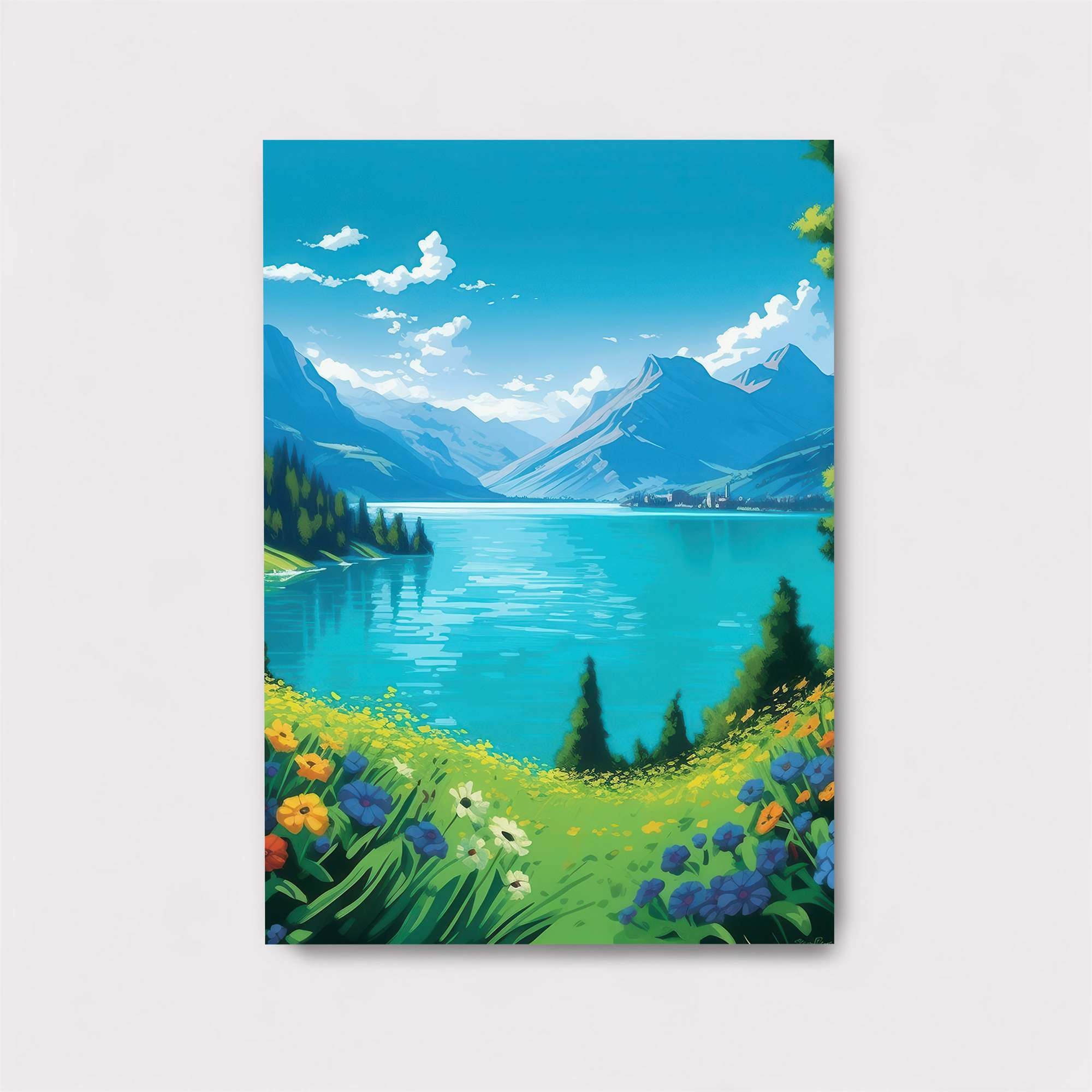 Mountain Serenity Safe Wall Magnetic / M