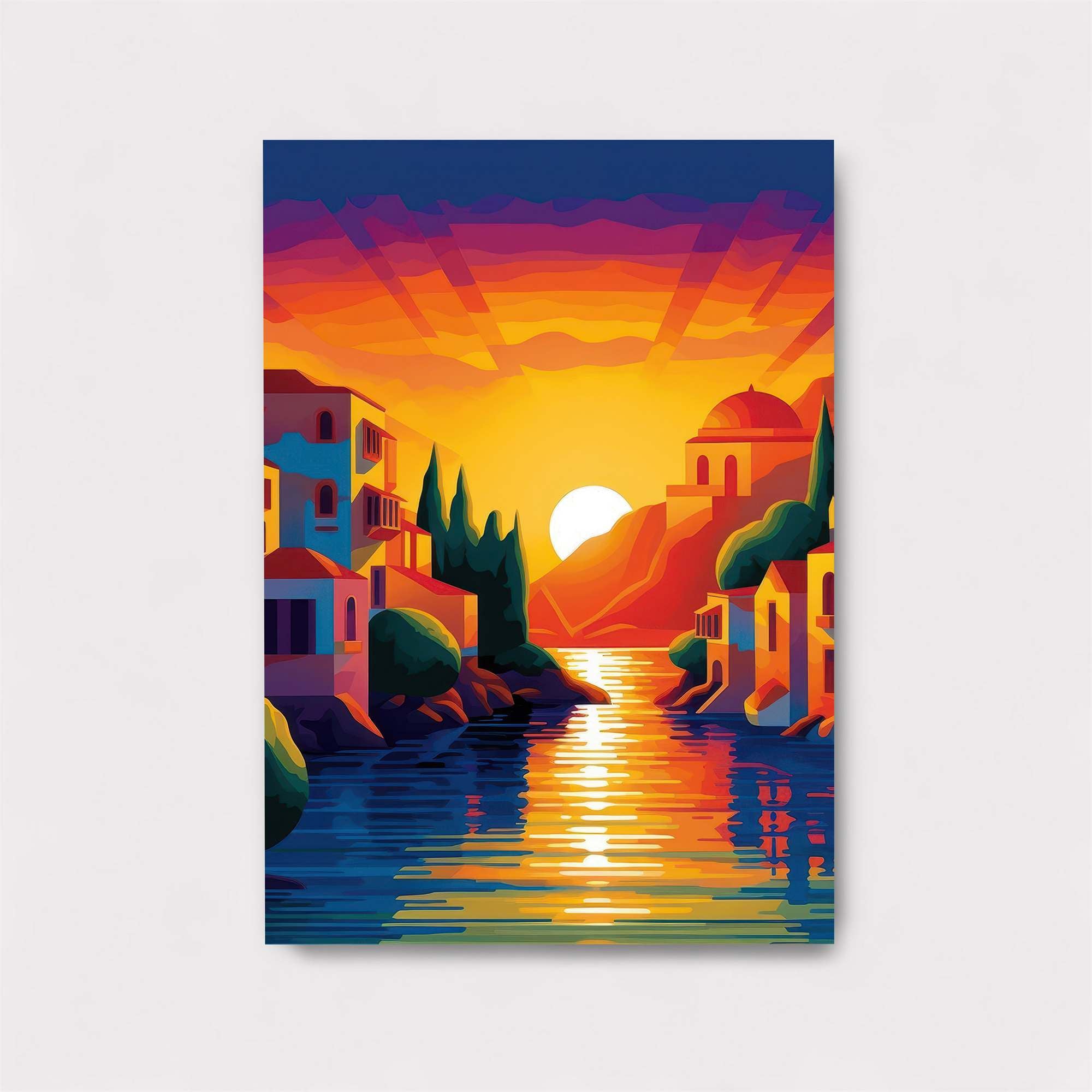 Sunset Serenity Safe Wall Magnetic / M
