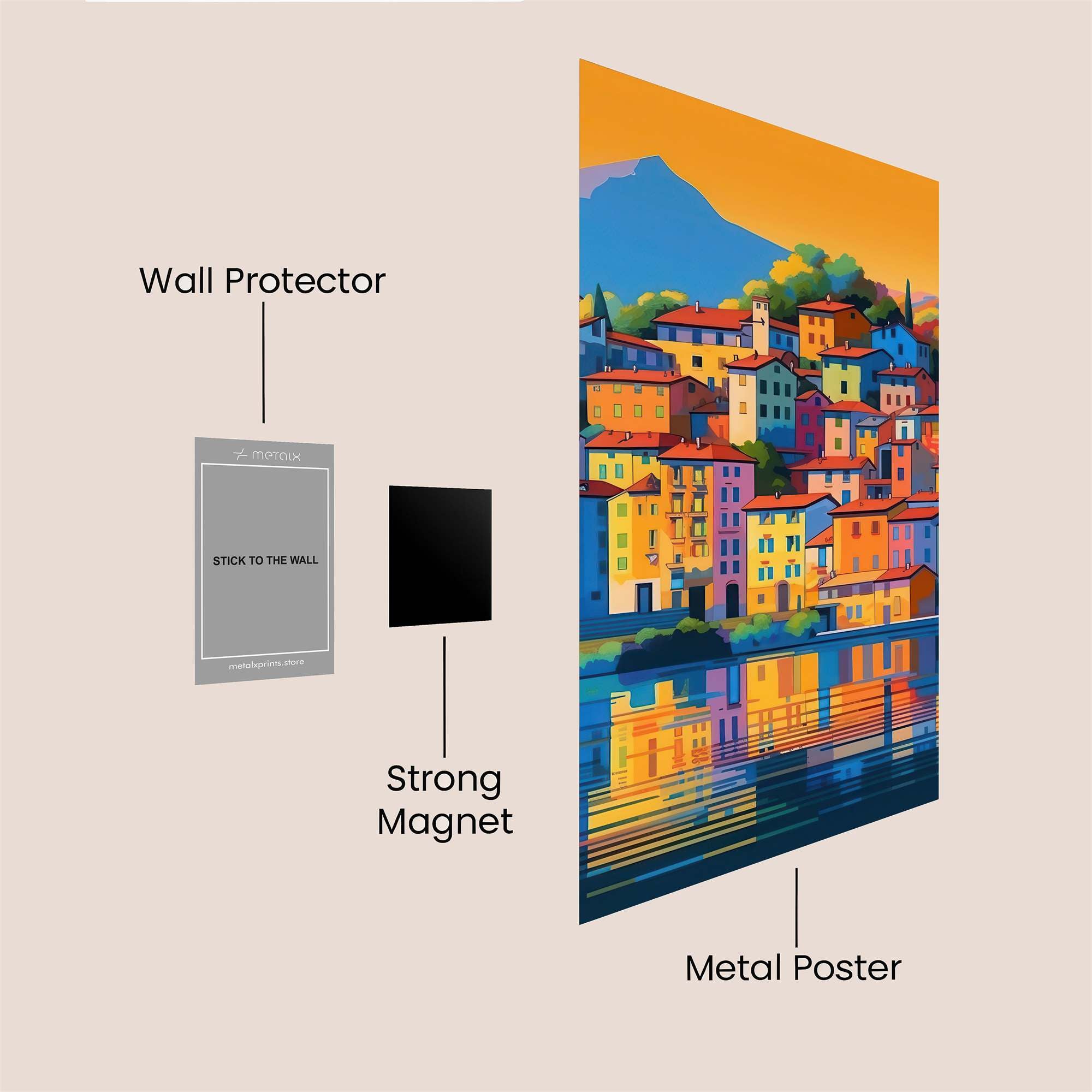 Varenna Vibrant Safe Wall Magnetic / M