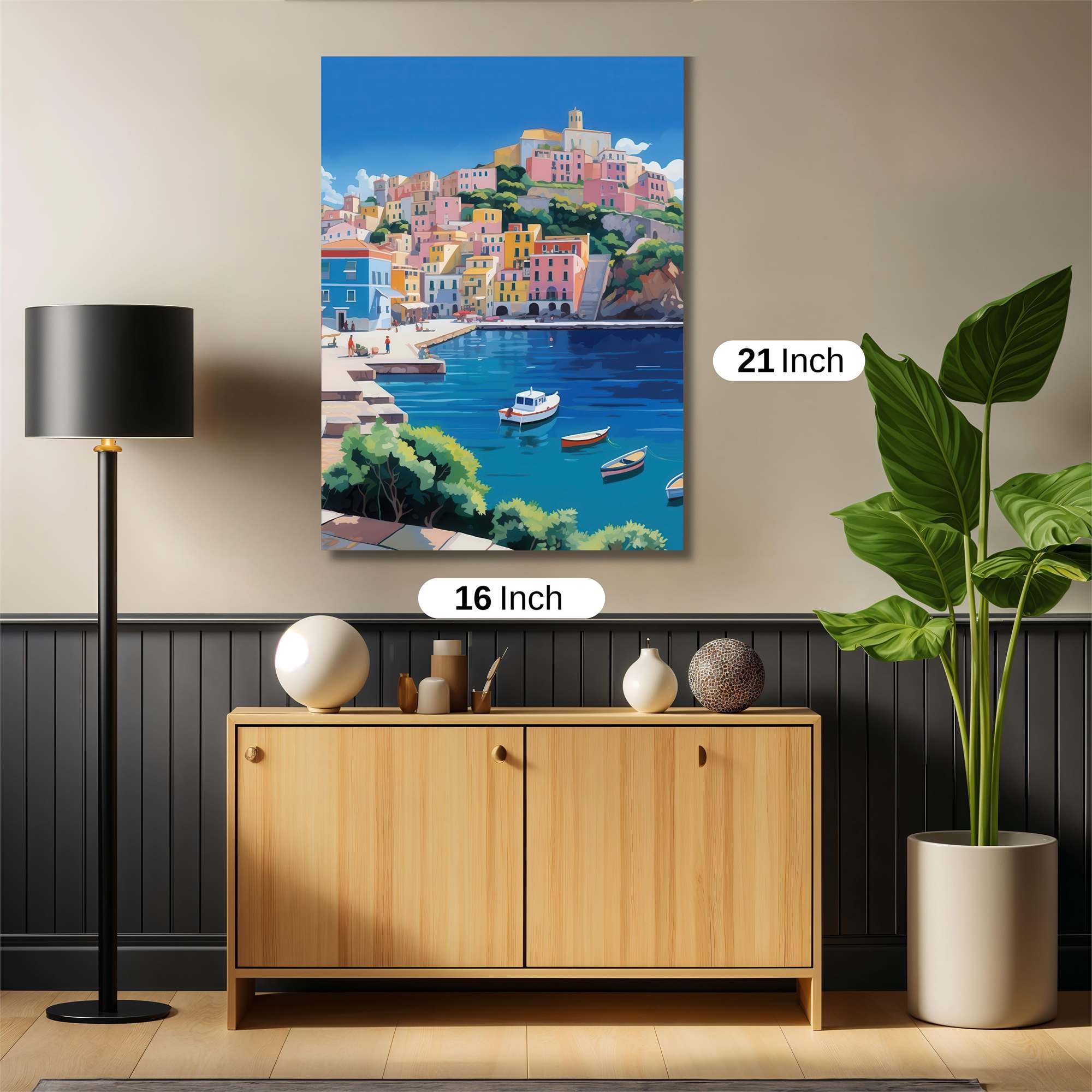 Vernazza Vibrant Safe Wall Magnetic / M