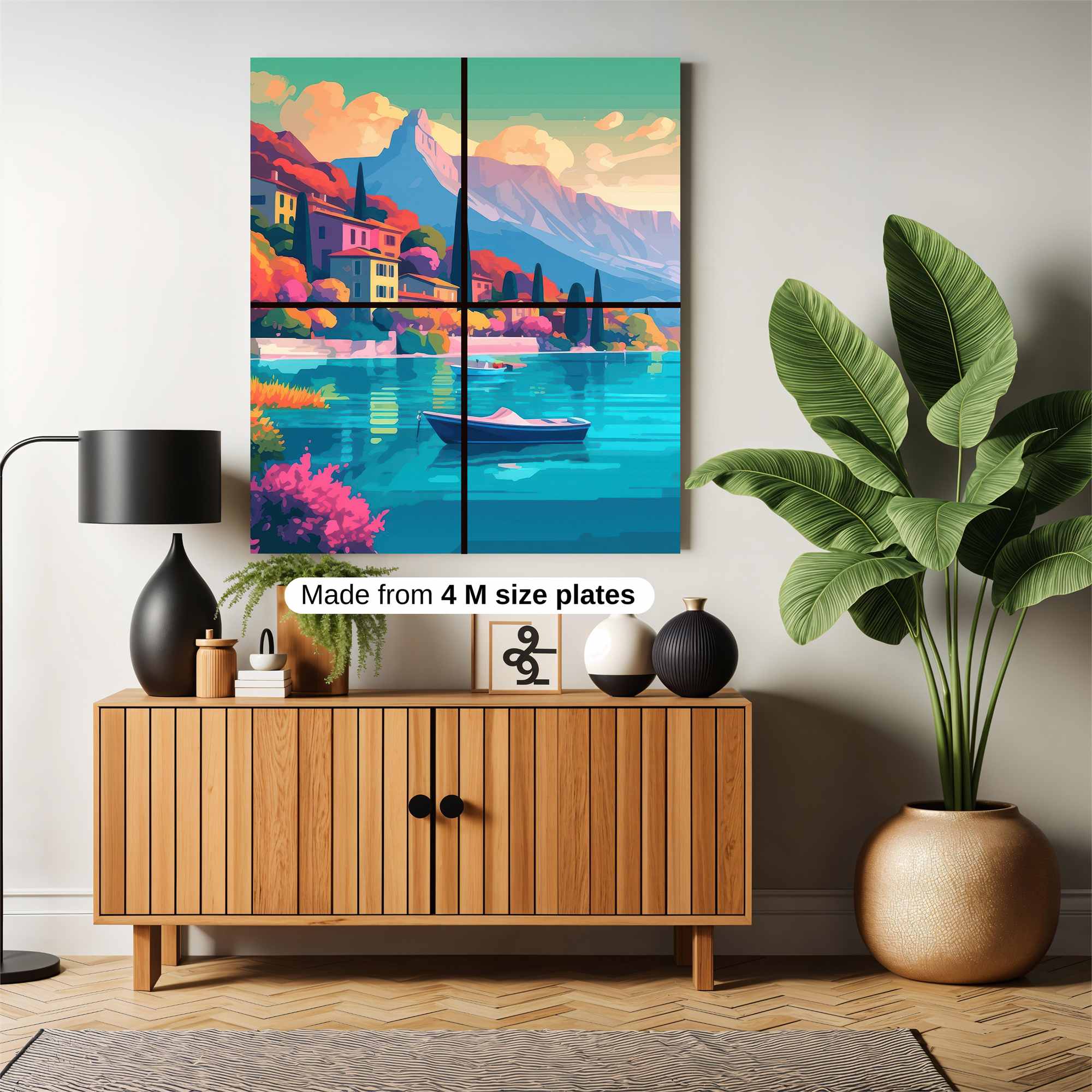 Lakeside Serenity Safe Wall Magnetic / M