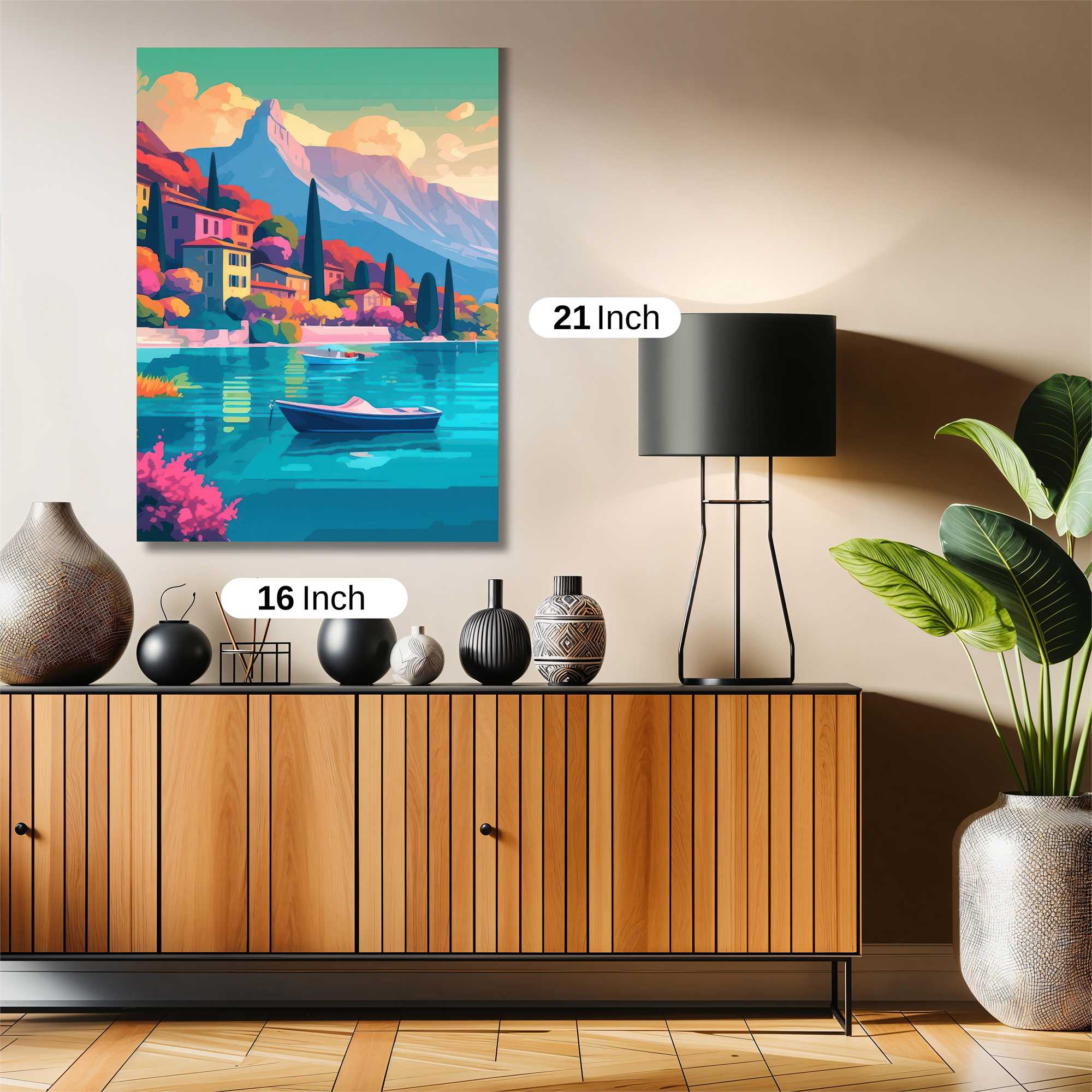 Lakeside Serenity Safe Wall Magnetic / M