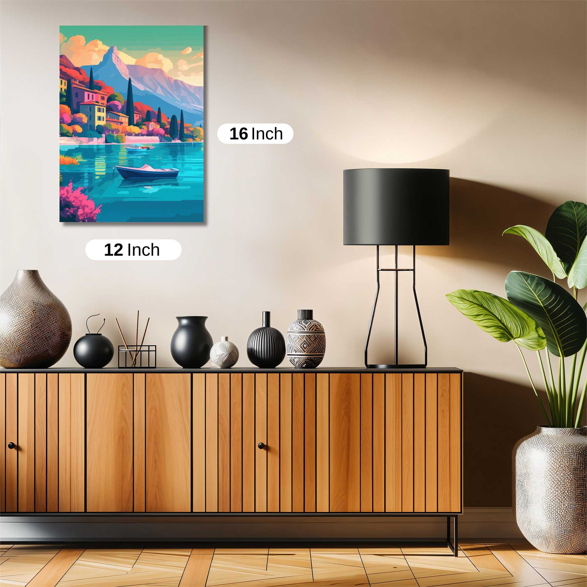 Lakeside Serenity Safe Wall Magnetic / M