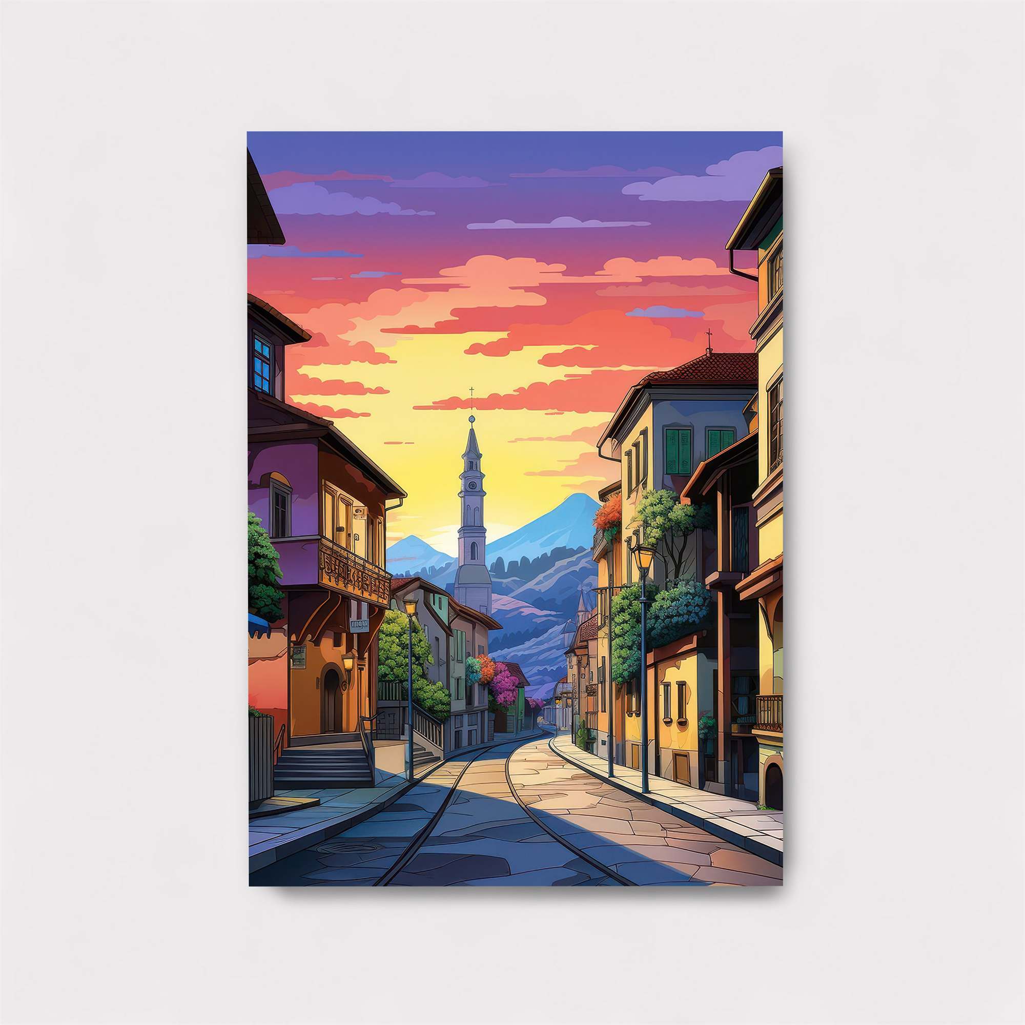Sunset Serenity Safe Wall Magnetic / M