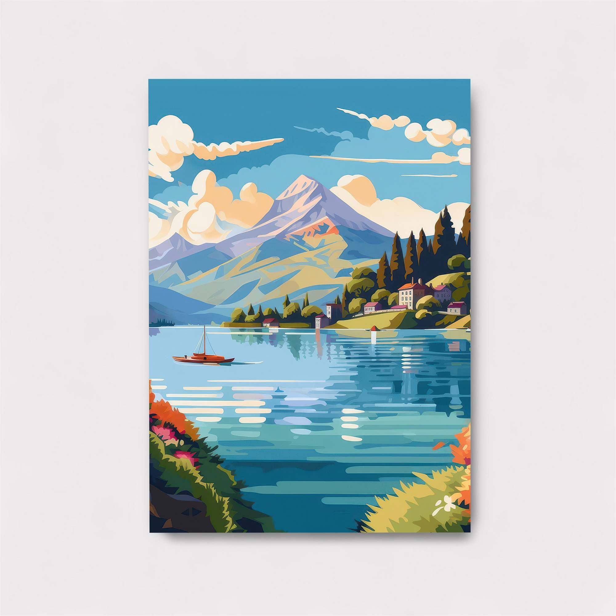 Mountain Serenity Safe Wall Magnetic / M