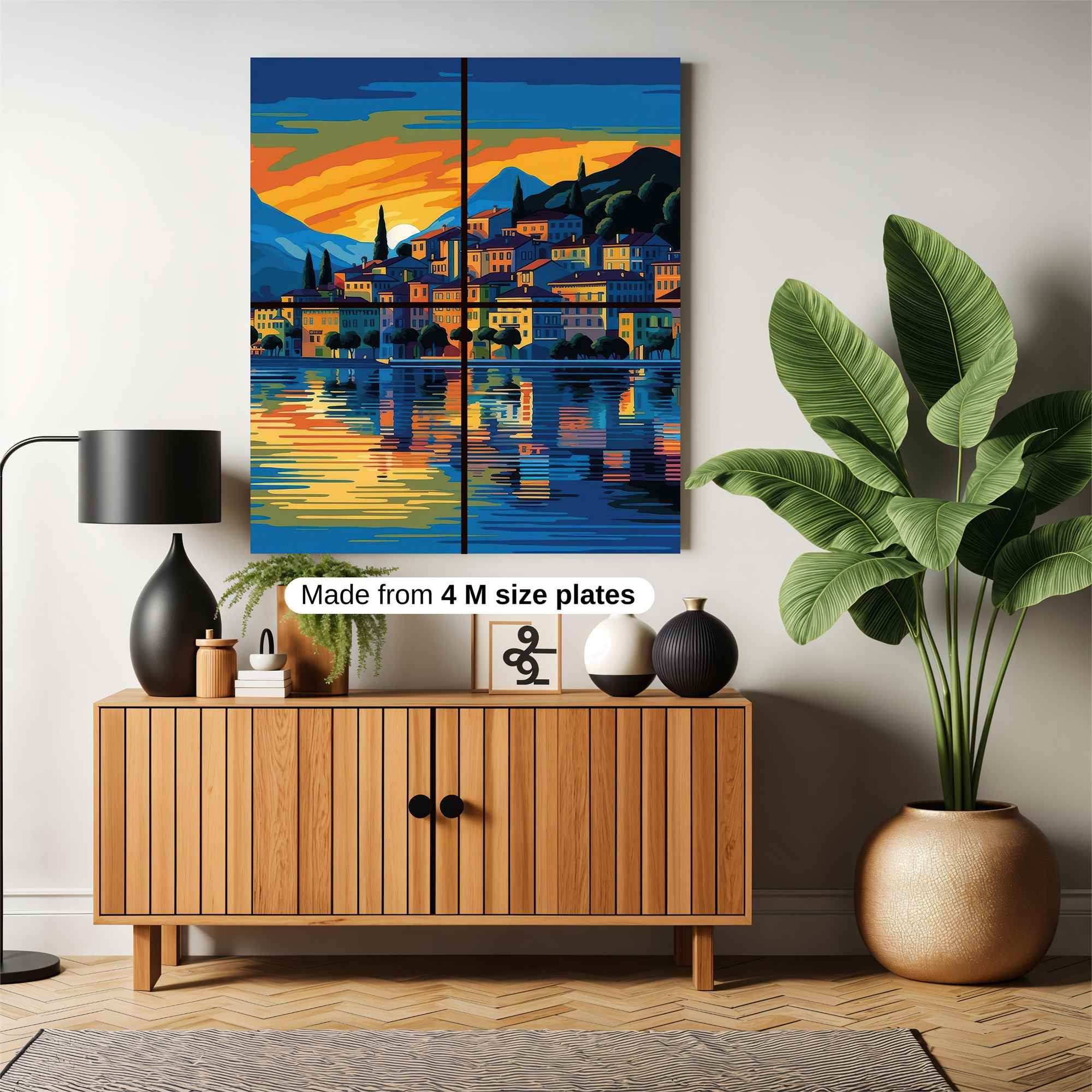 Sunset Serenity Safe Wall Magnetic / M