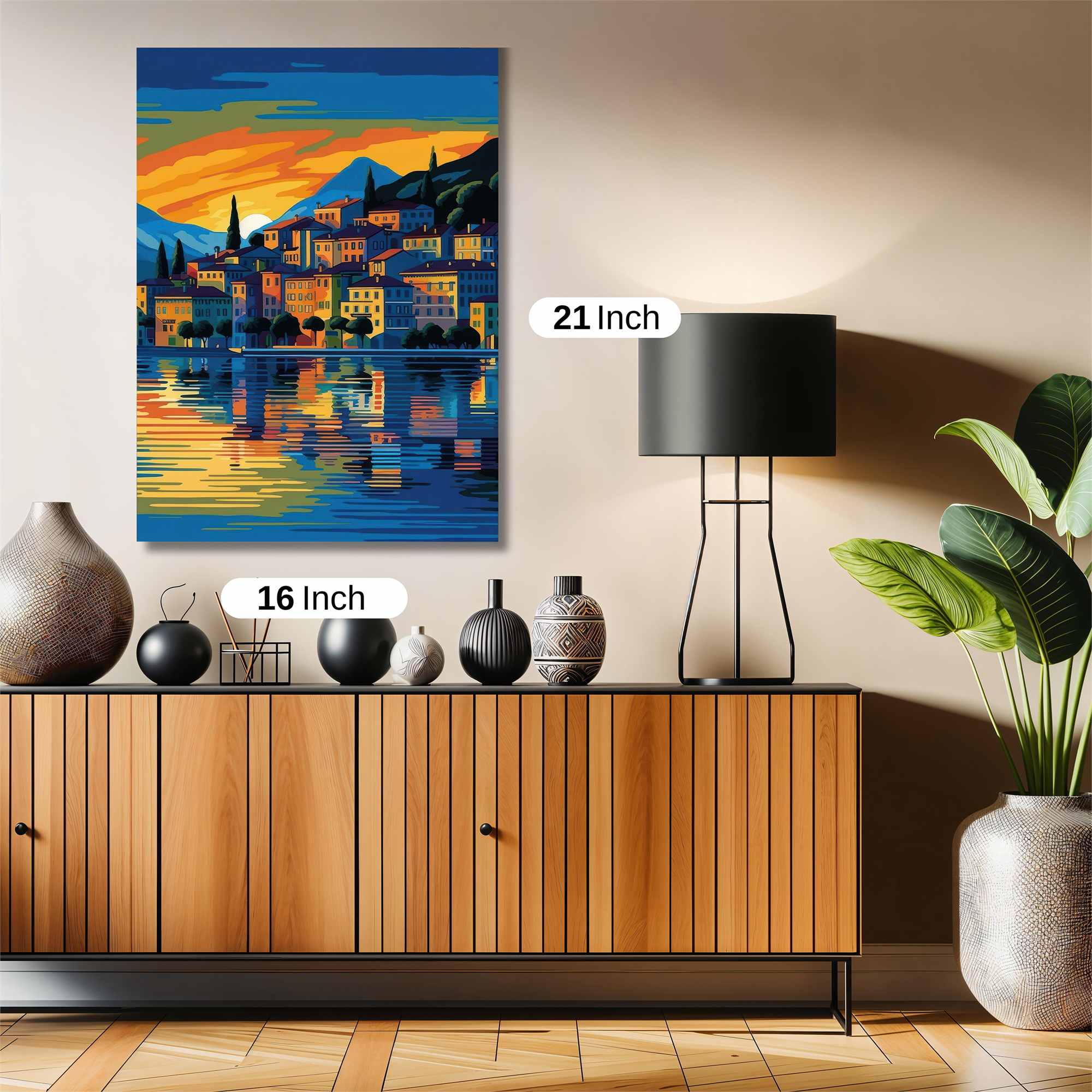 Sunset Serenity Safe Wall Magnetic / M