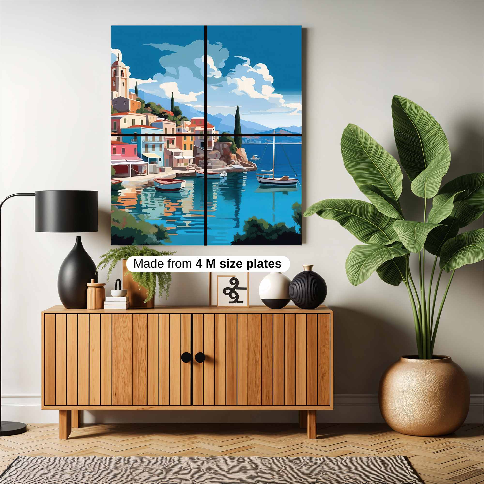 Santorini Serenity Safe Wall Magnetic / M