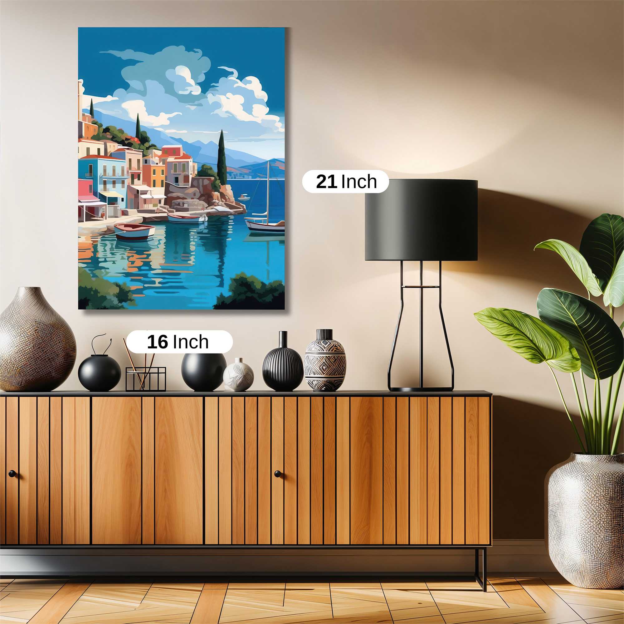 Santorini Serenity Safe Wall Magnetic / M